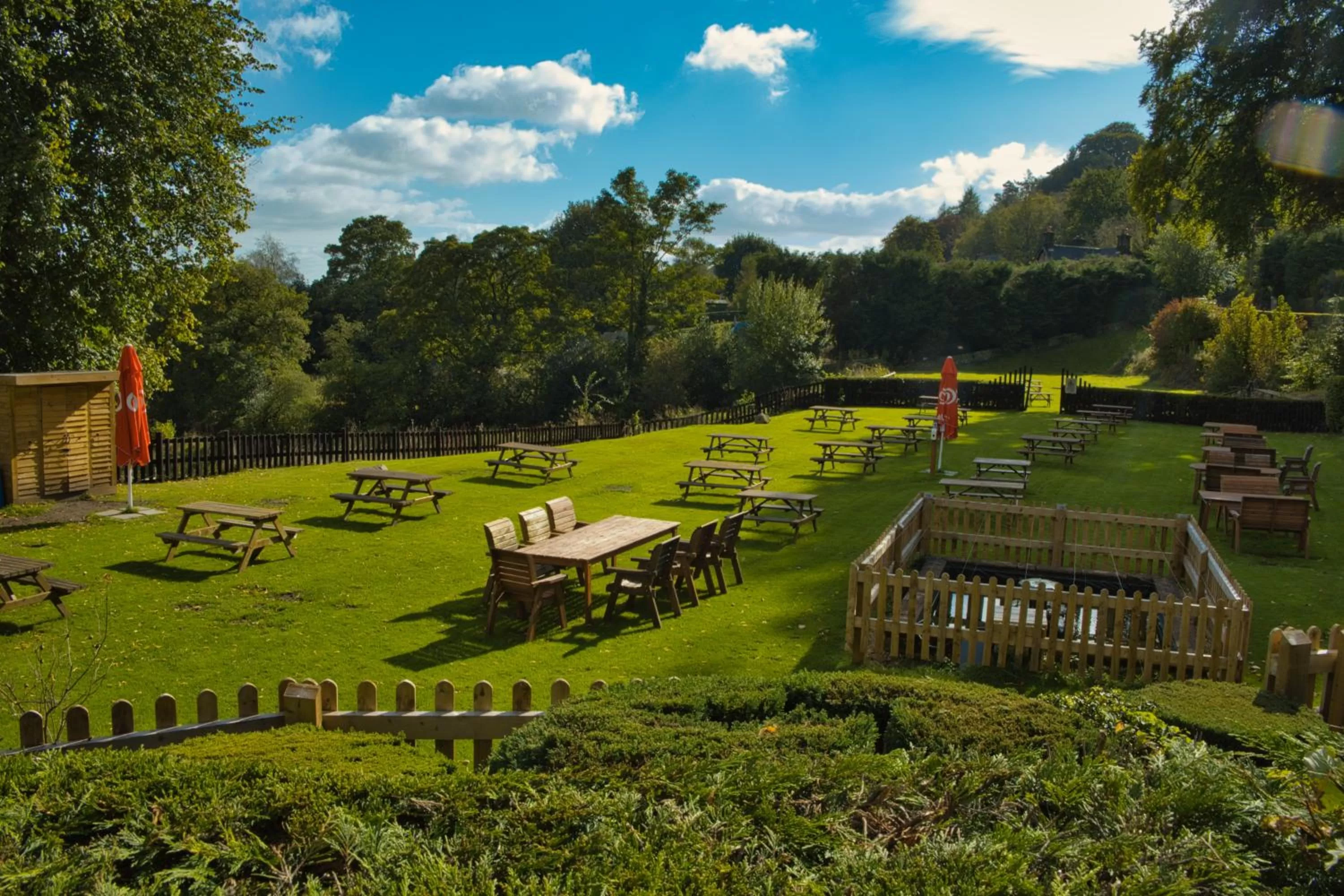 Garden in Hotel Rudyard