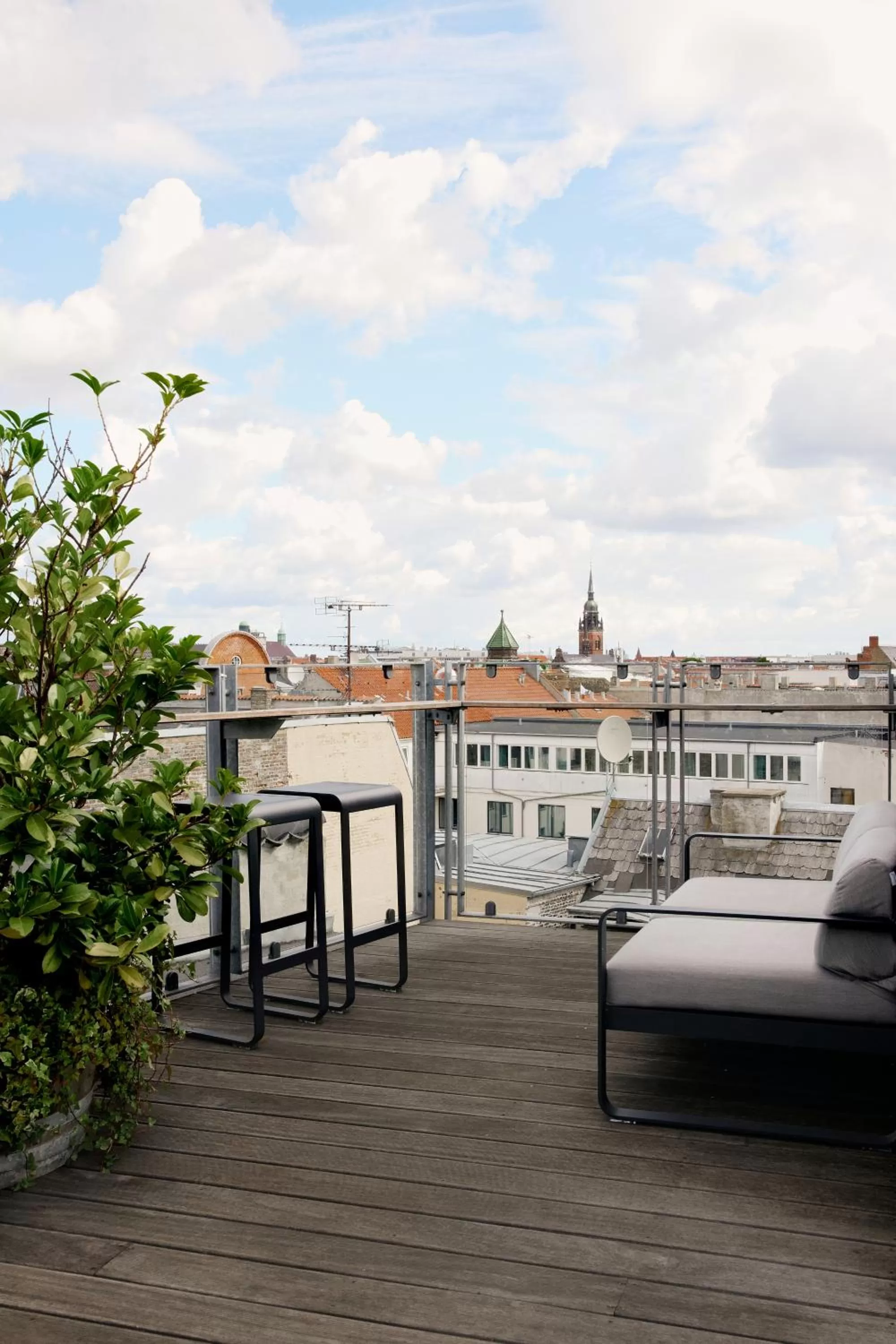 Balcony/Terrace in Hotel Danmark