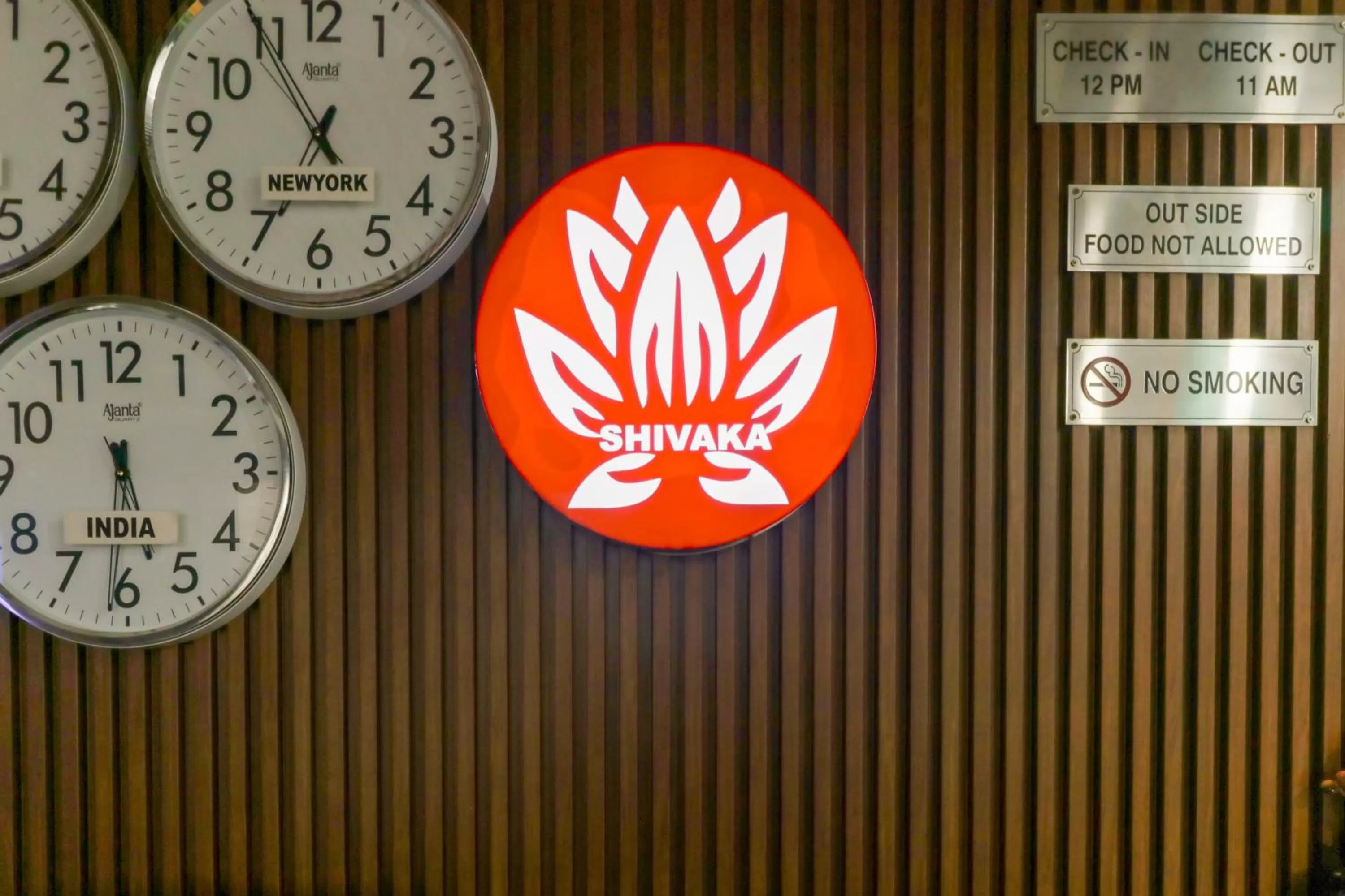 Logo/Certificate/Sign in Airport Hotel Shivaka Inn