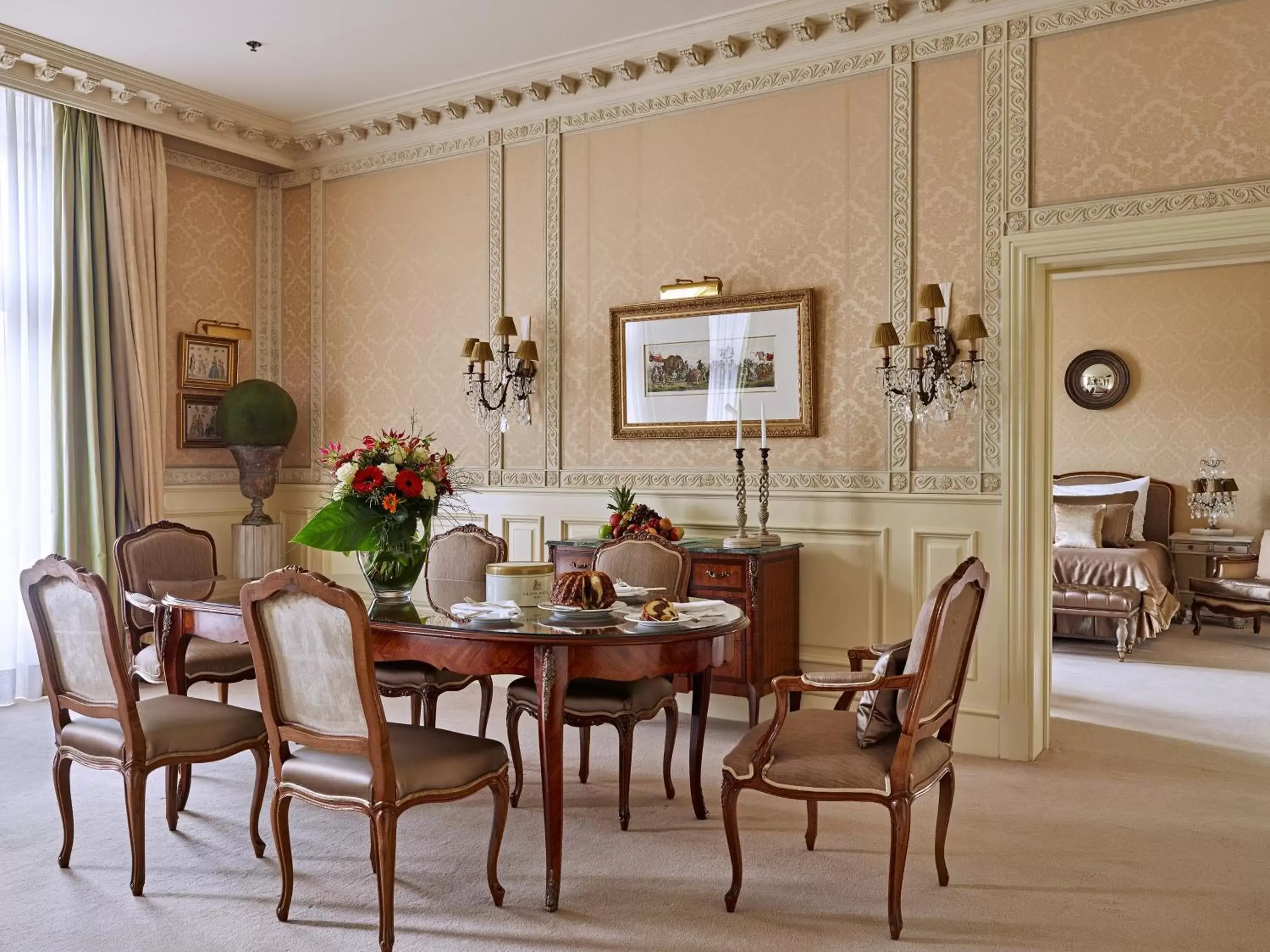 Bedroom in Grand Hotel Wien