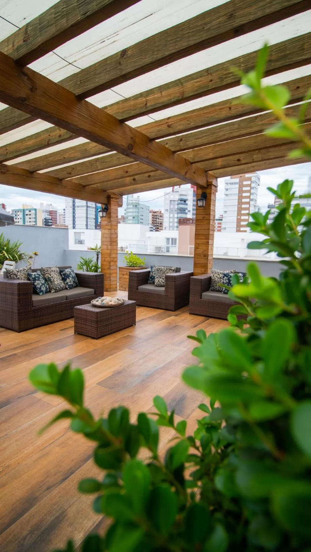 Seating area in Aruá Pousada Boutique