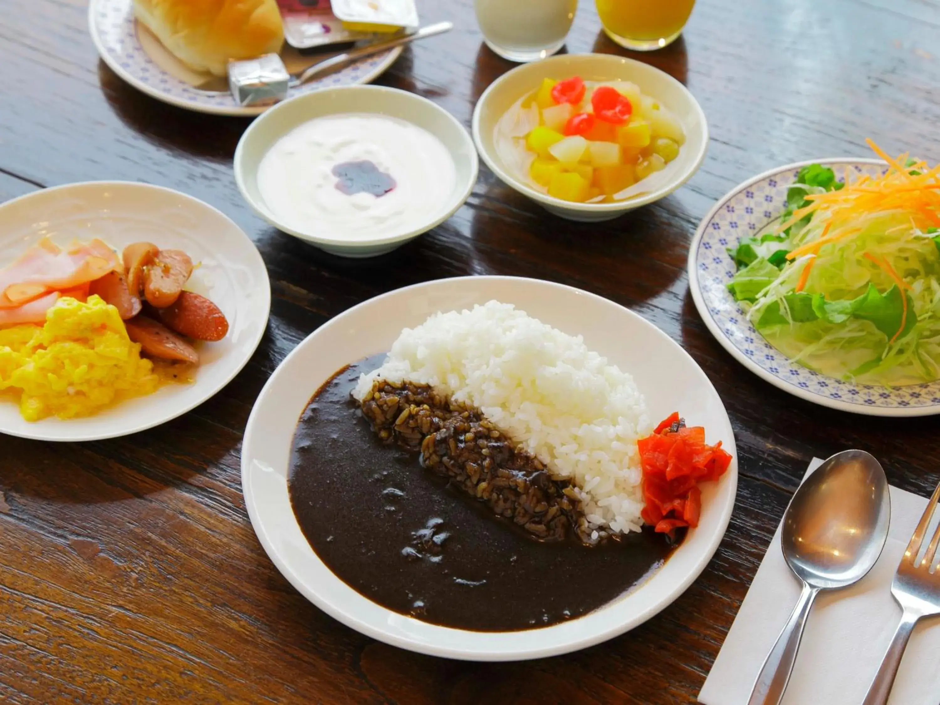 Buffet breakfast in APA Hotel Kaga Daisyoji-Ekimae