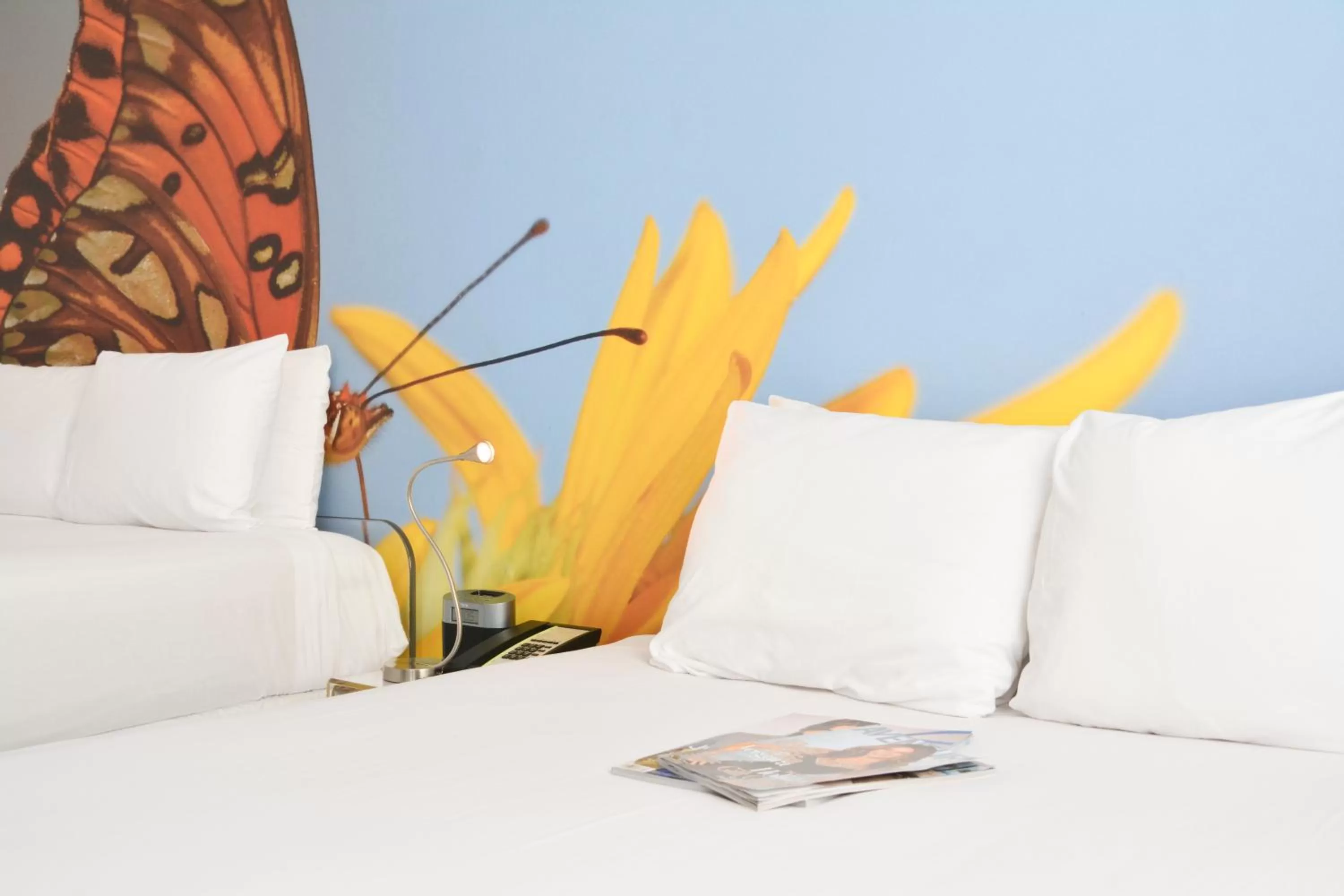 Bed in Penguin Hotel