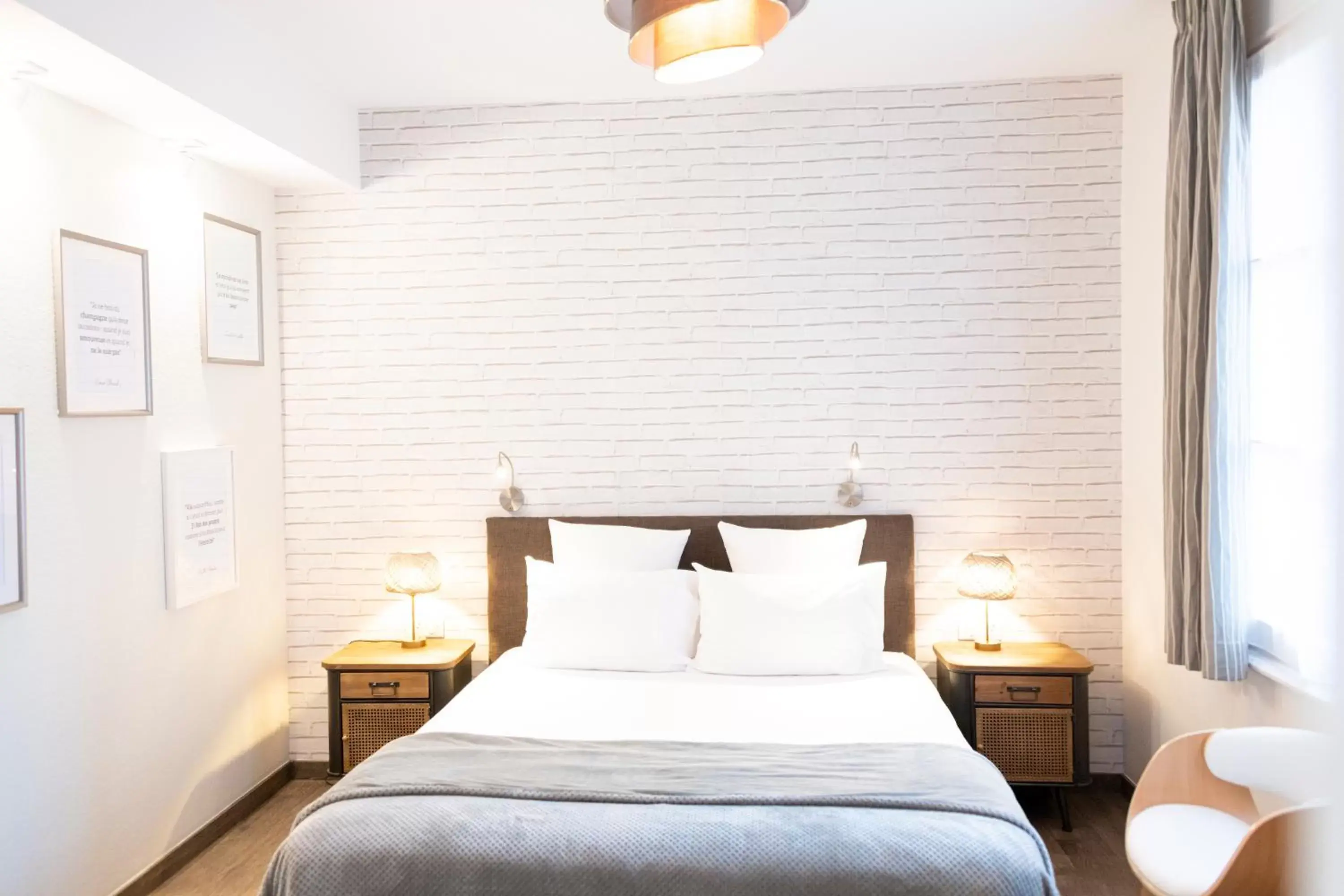 Comfort Double Room with Shower or Bath in Hotel Beaucour Comfort Double Room with Shower or Bath in Hotel Beaucour