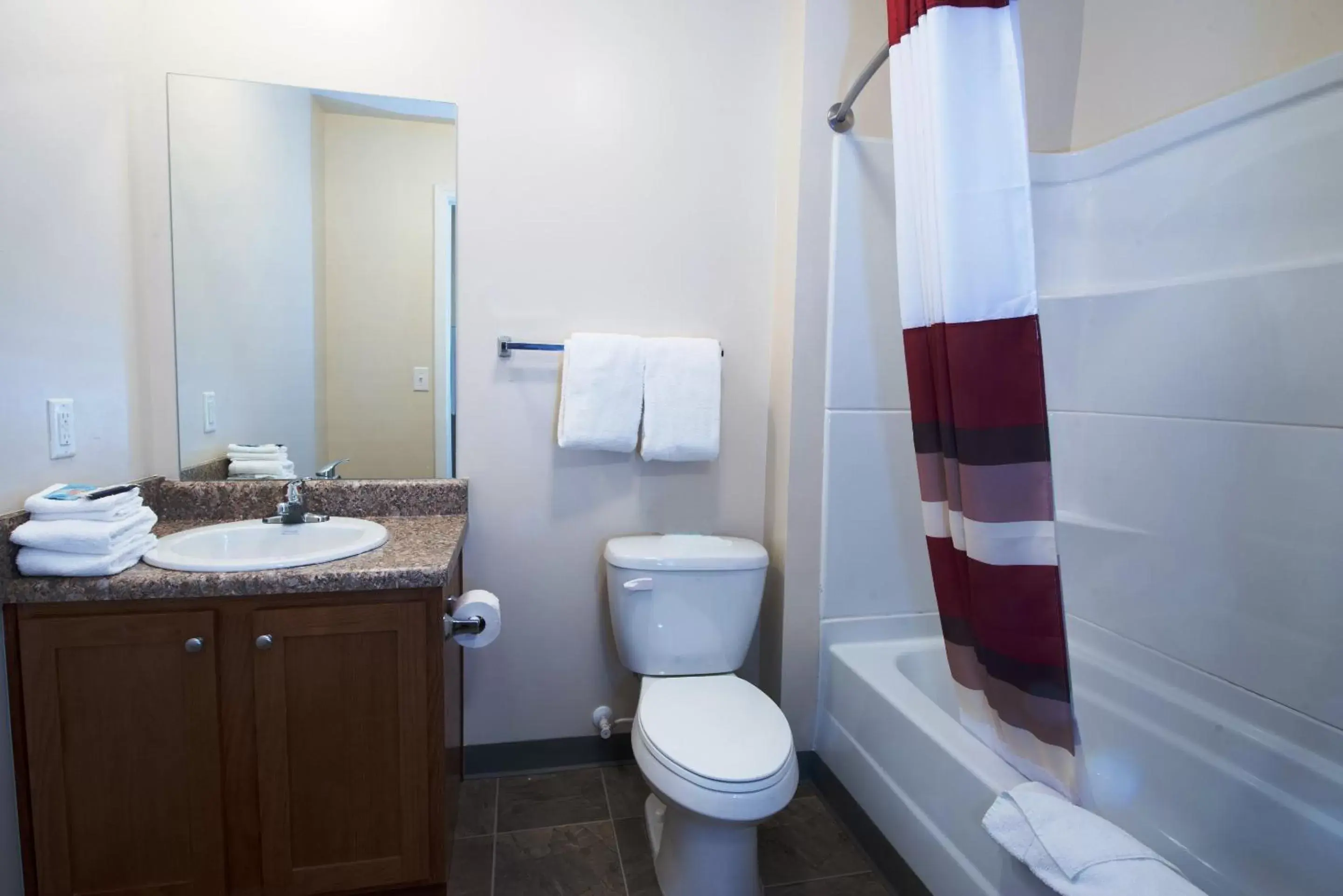 Bathroom in Red Roof Inn & Suites Dickinson