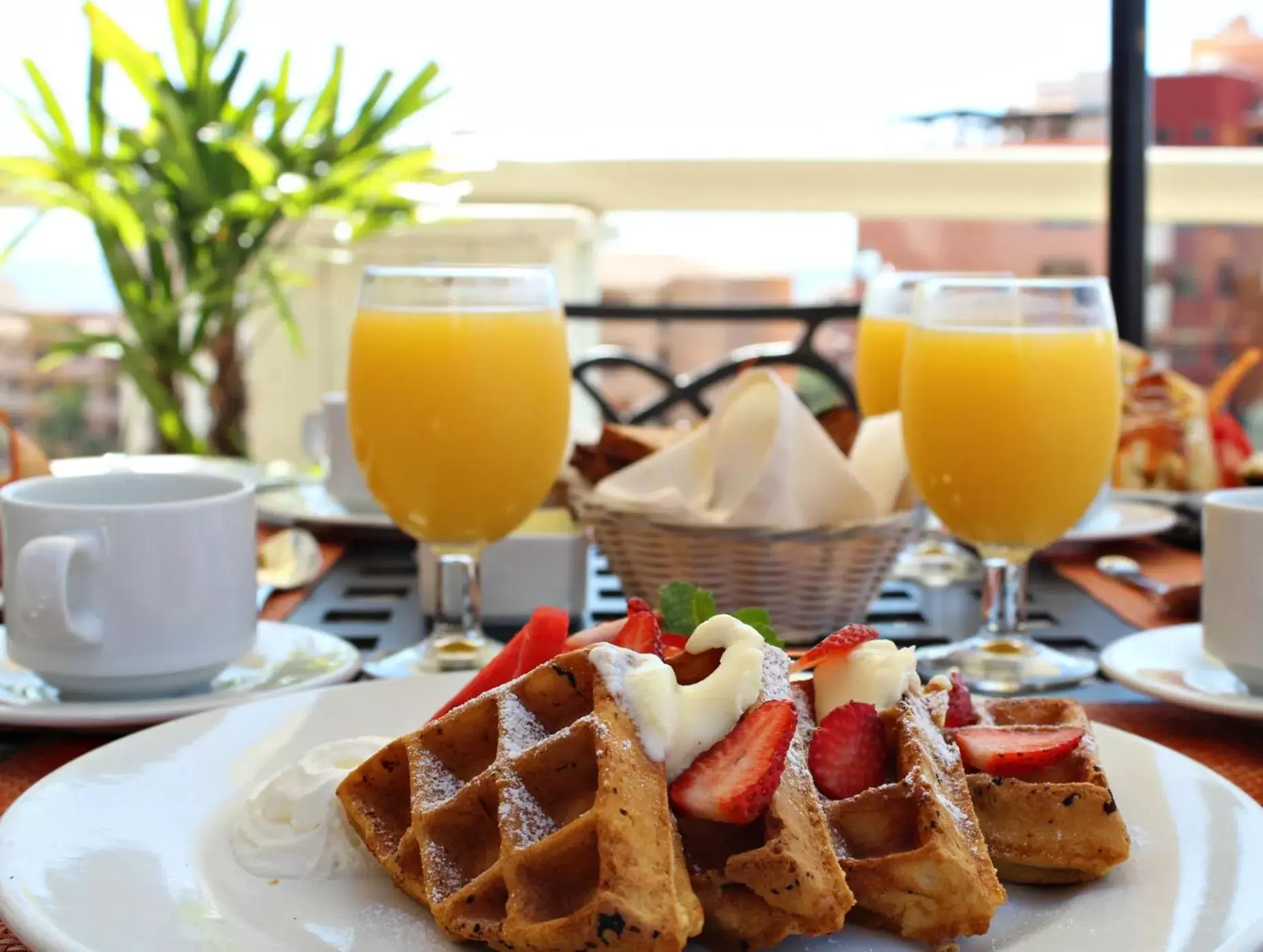 Breakfast in Playa Grande Resort