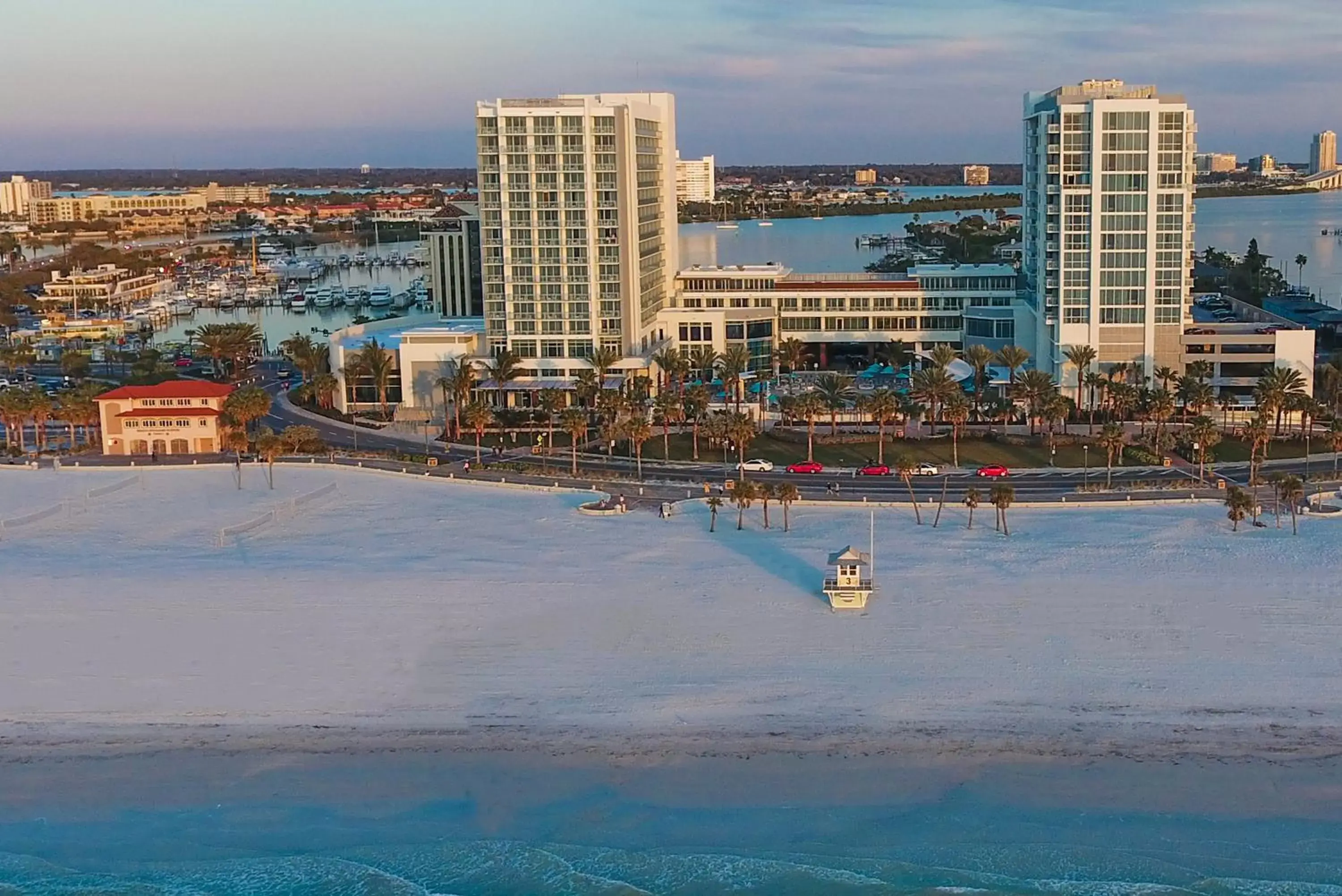 Bird's eye view, Bird's-eye View in Wyndham Grand Clearwater Beach