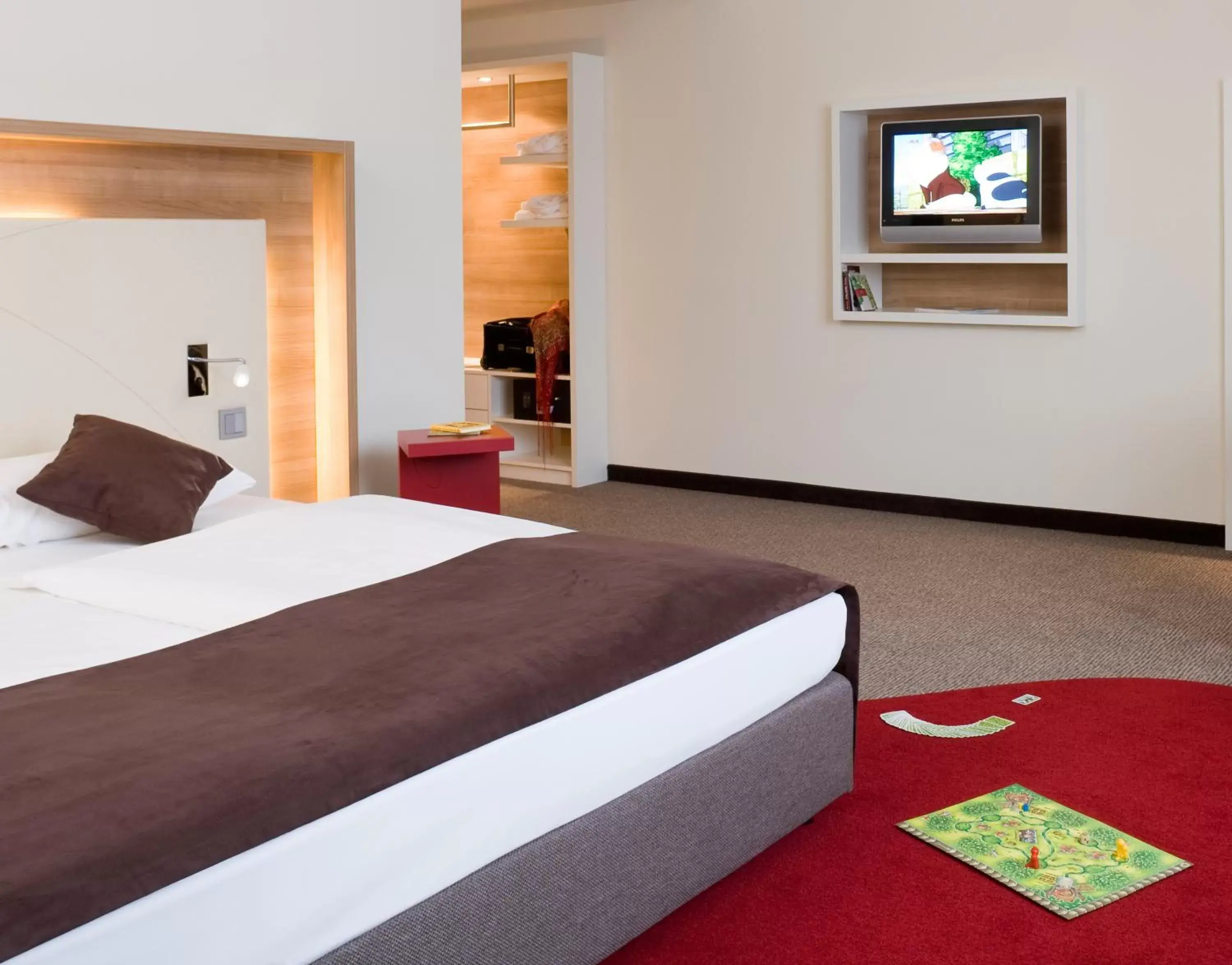 Bed in Mercure Hotel Stuttgart Airport Messe