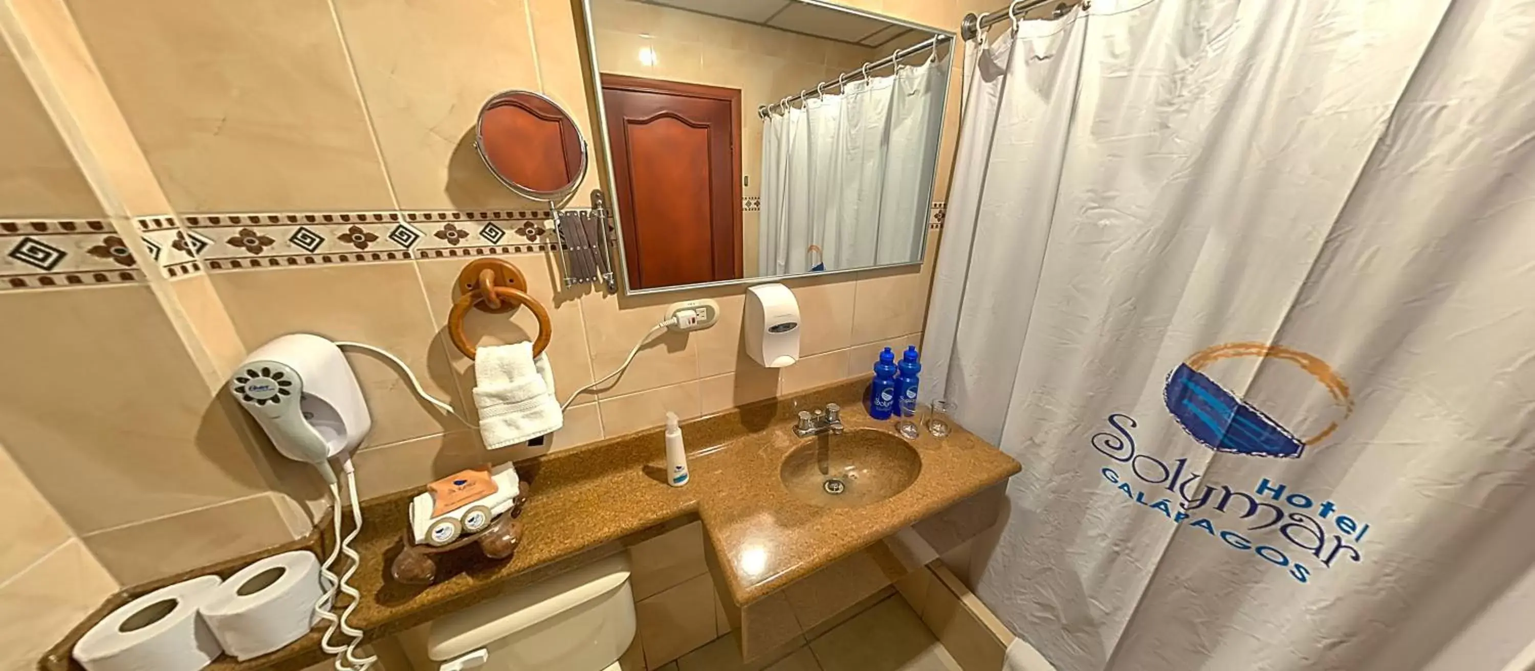 Bathroom in Hotel Solymar