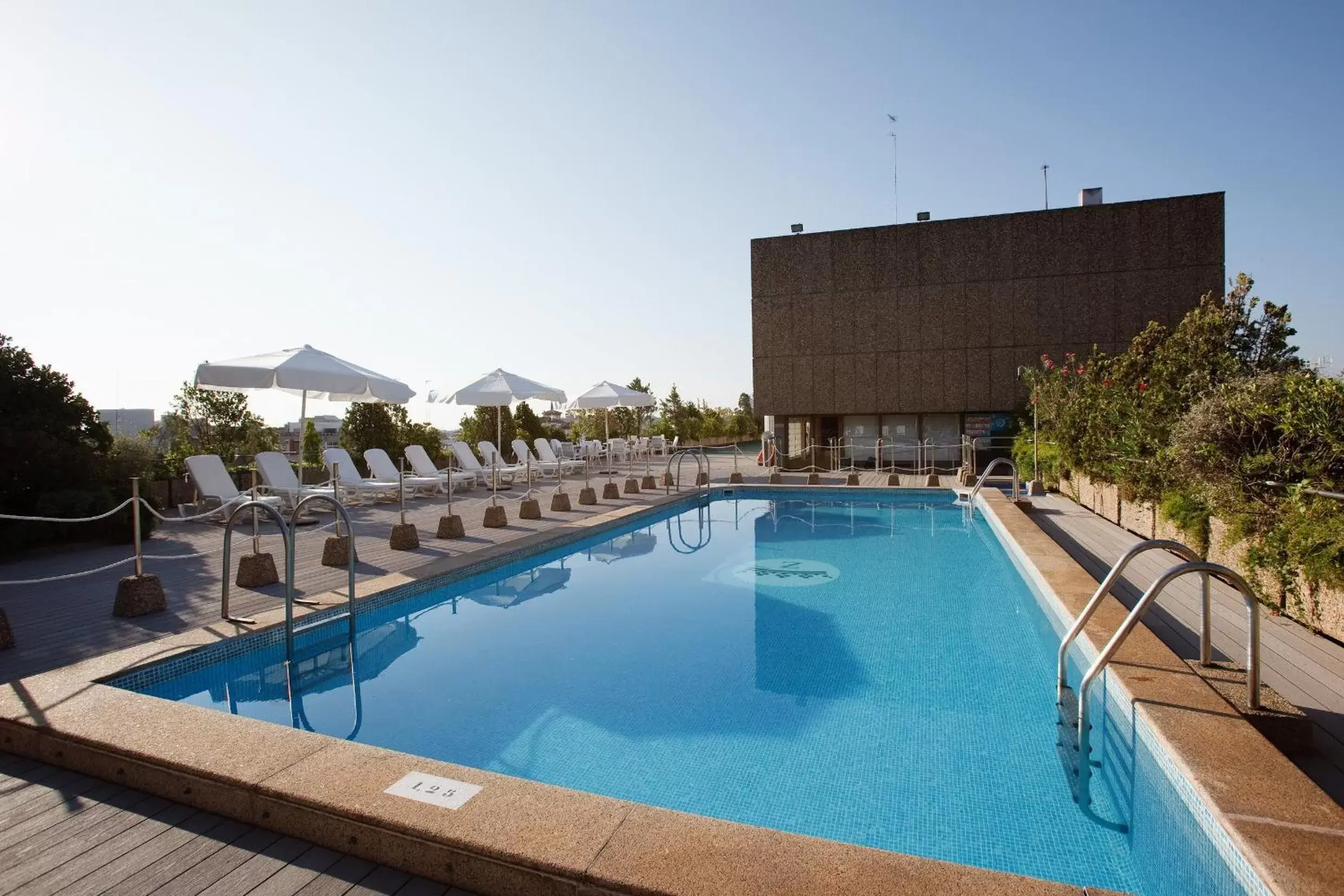 Swimming Pool in Hotel Palafox
