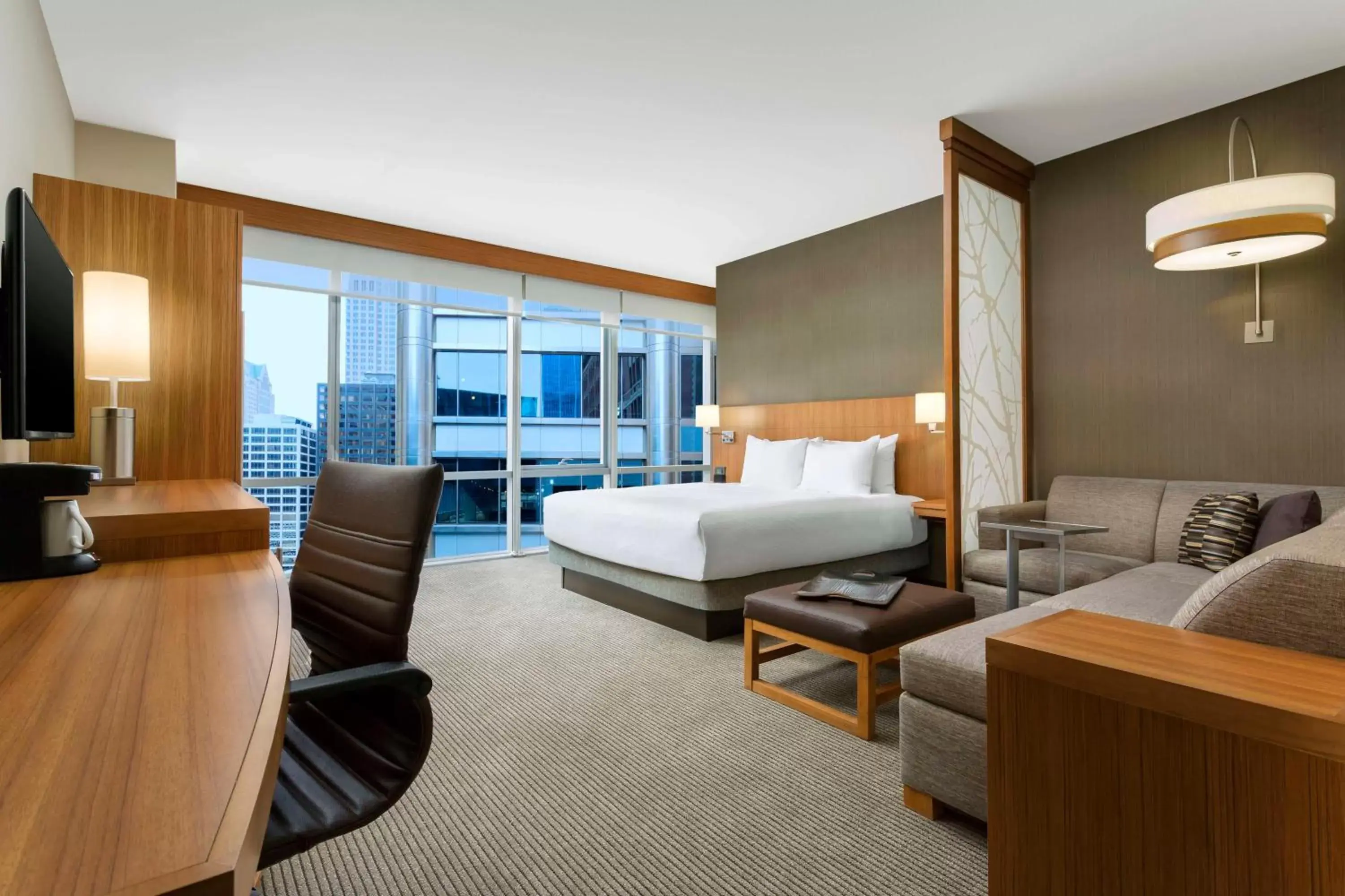 Bedroom, Seating Area in Hyatt Place Chicago/Downtown - The Loop