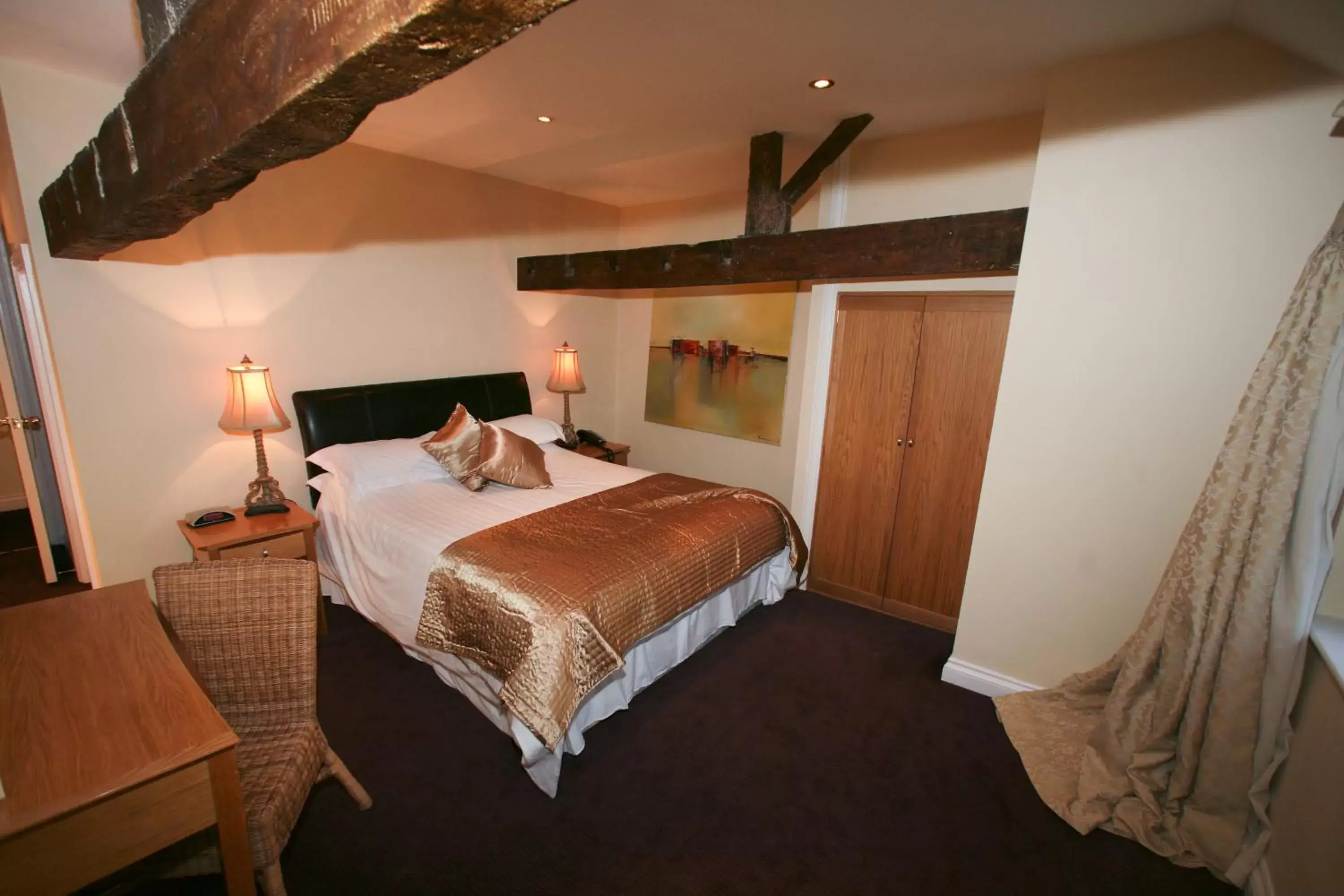 Bedroom, Bed in Hornsbury Mill
