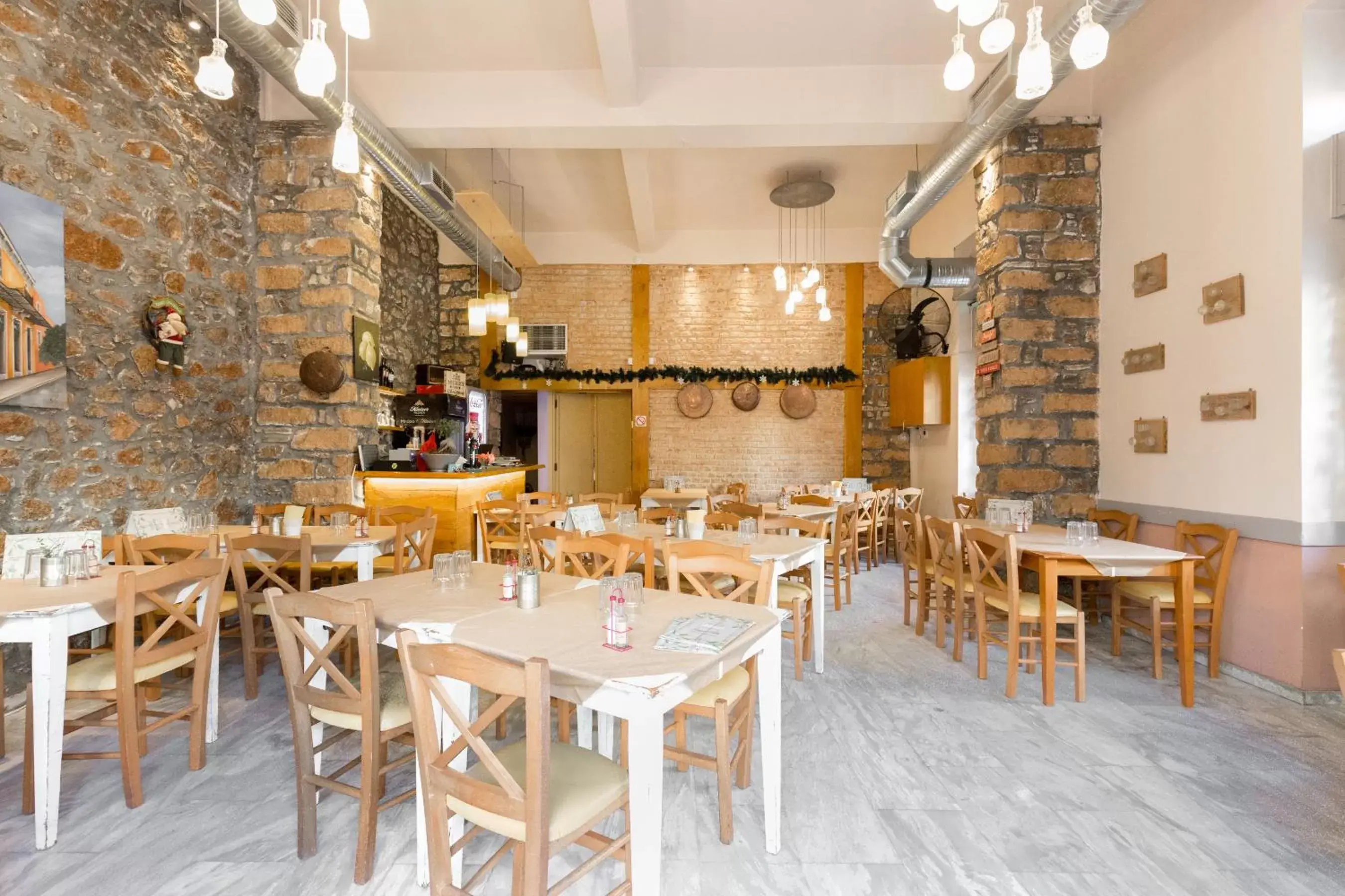 Property building, Restaurant/Places to Eat in Troon of Athens Apartments