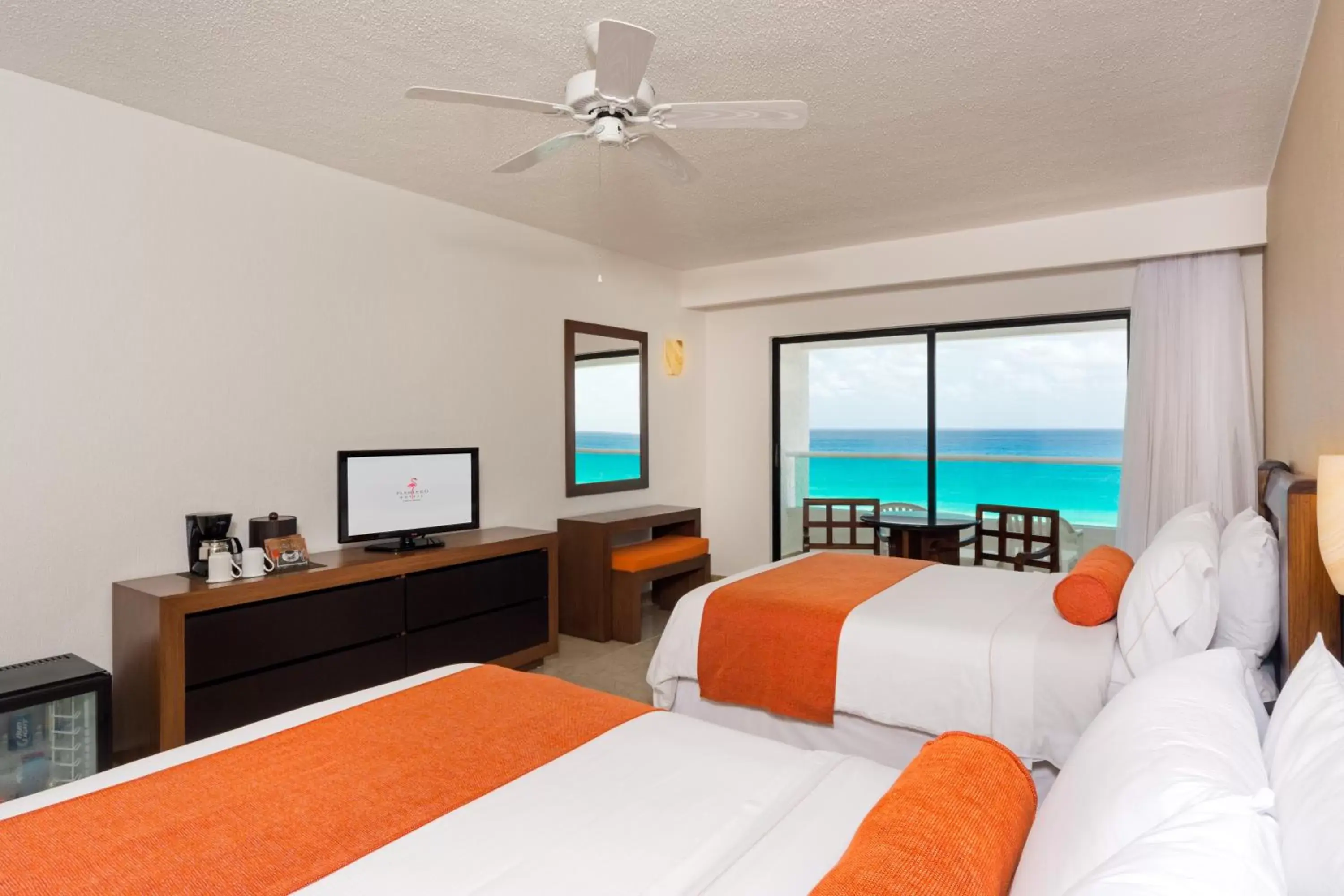 Bedroom in Flamingo Cancun Resort
