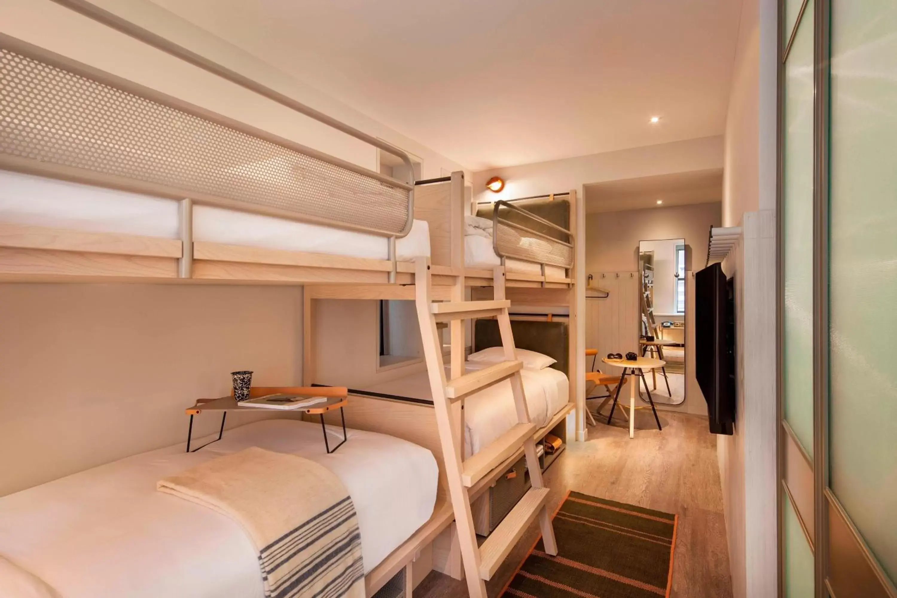 Photo of the whole room, Bunk Bed in MOXY NYC Times Square