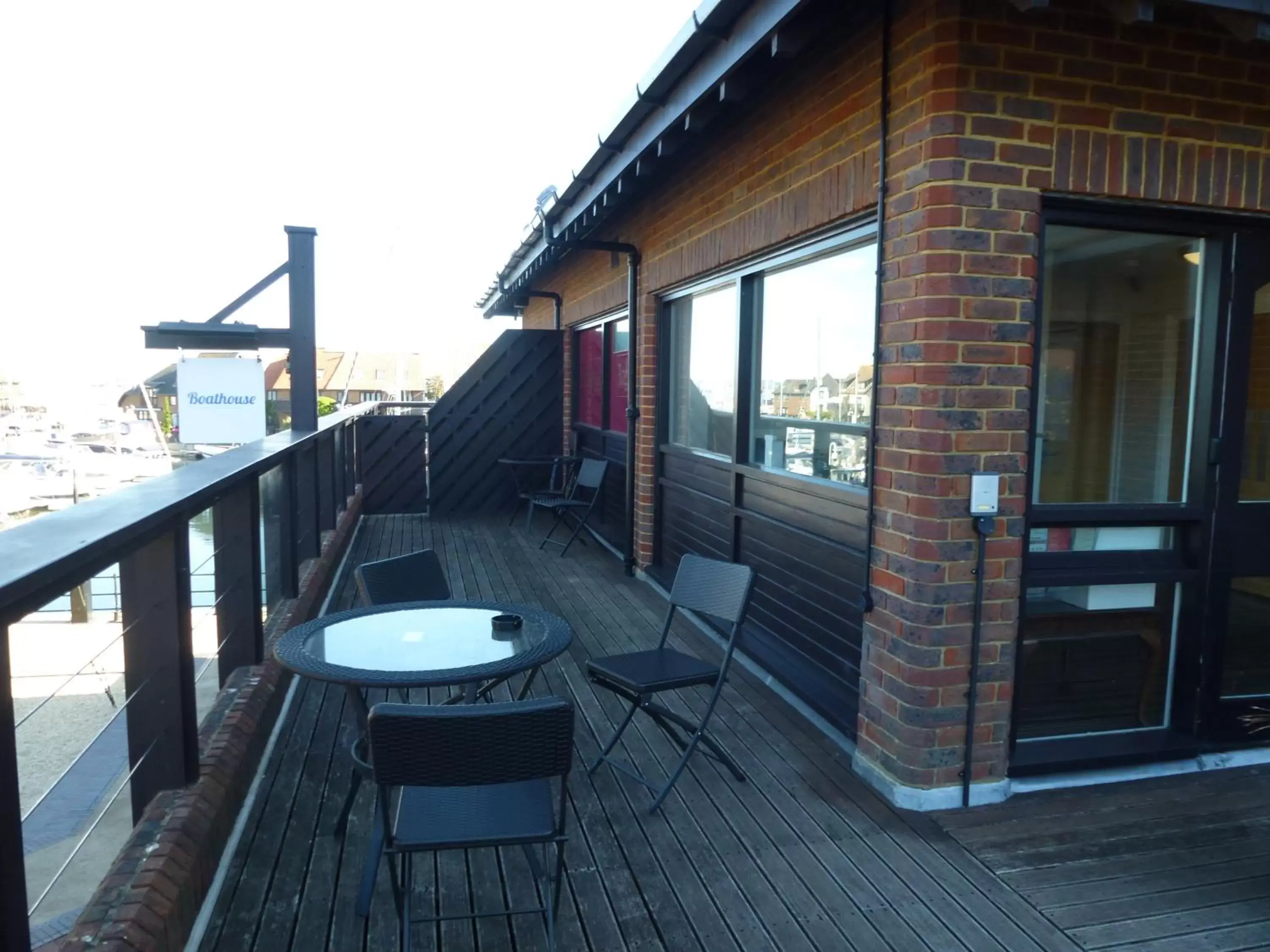 Balcony/Terrace in Boathouse Hotel