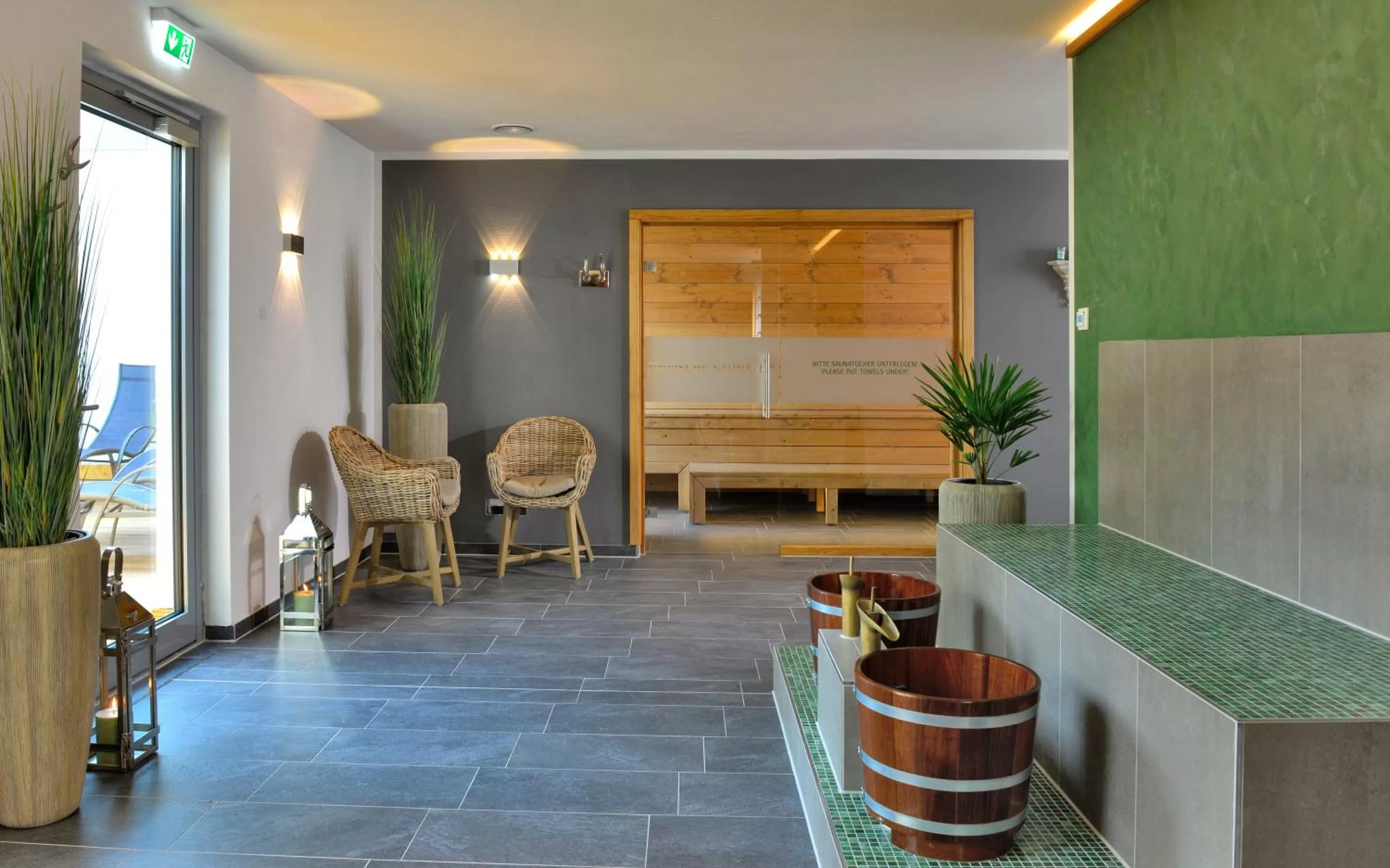 Sauna in Landhotel Schnuck