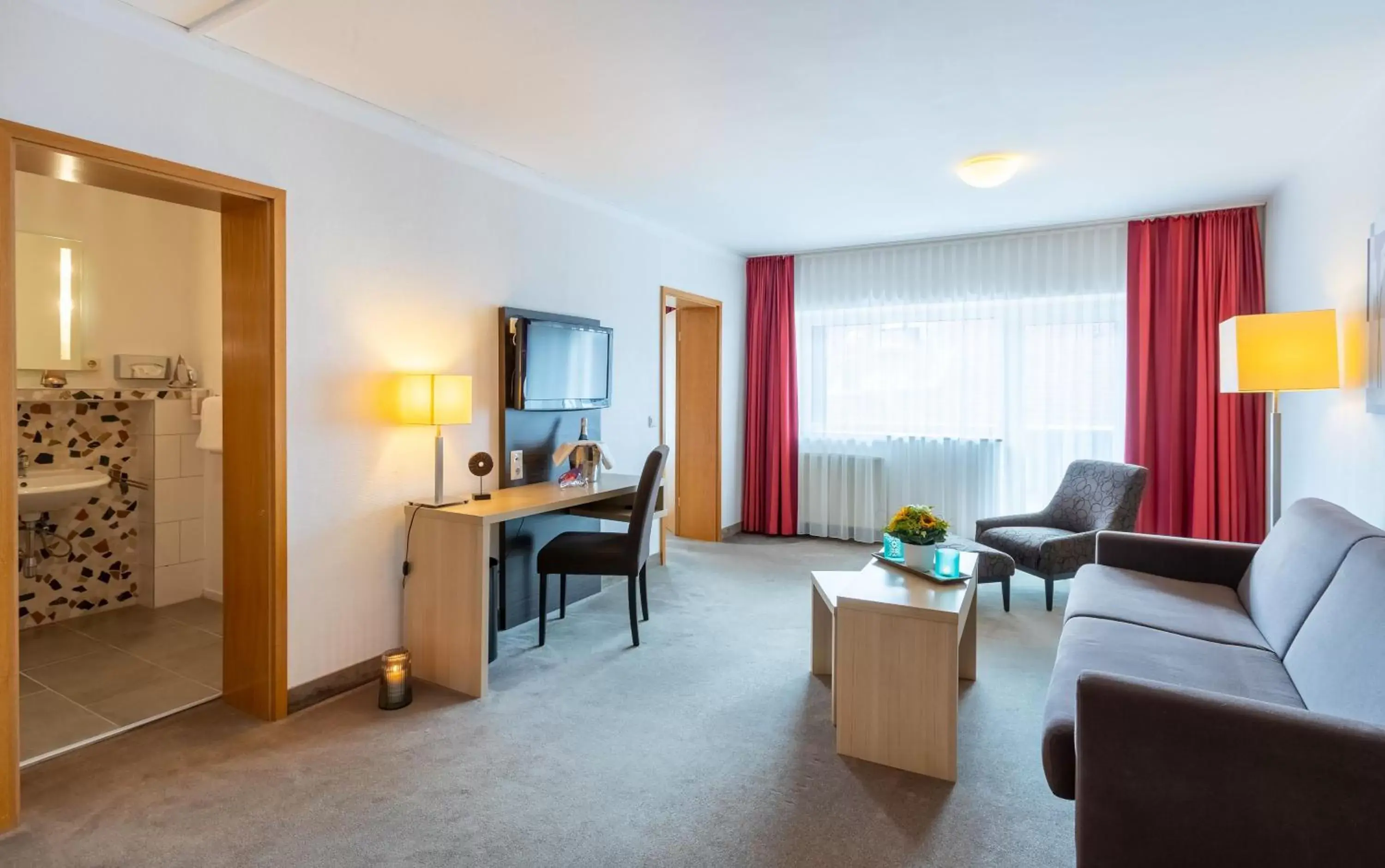 Living room, Seating Area in Hotel Rhön Residence