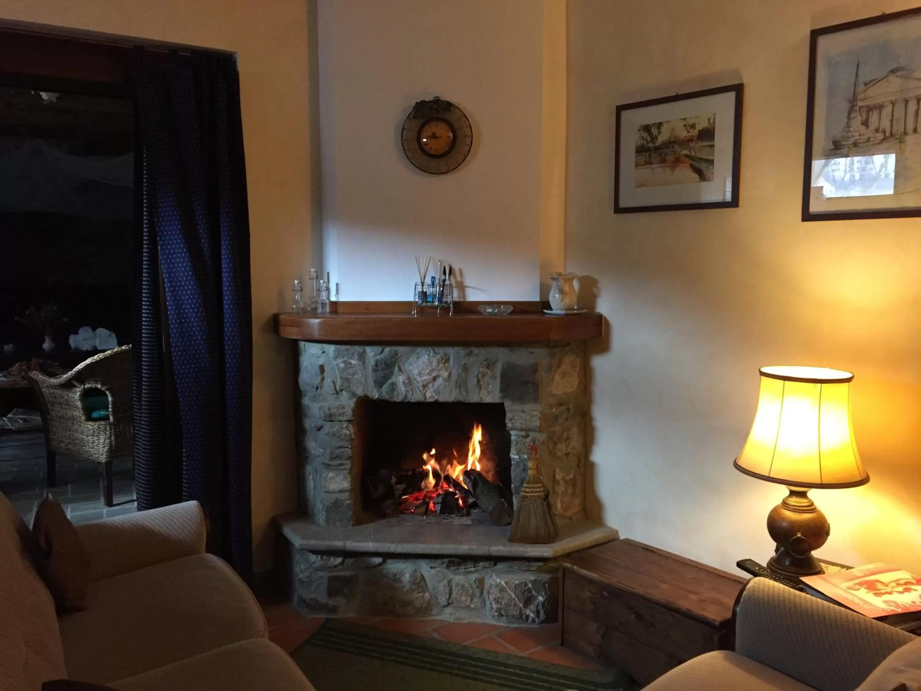 Living room in B&B La Voce del Fiume Dimora storica di Charme