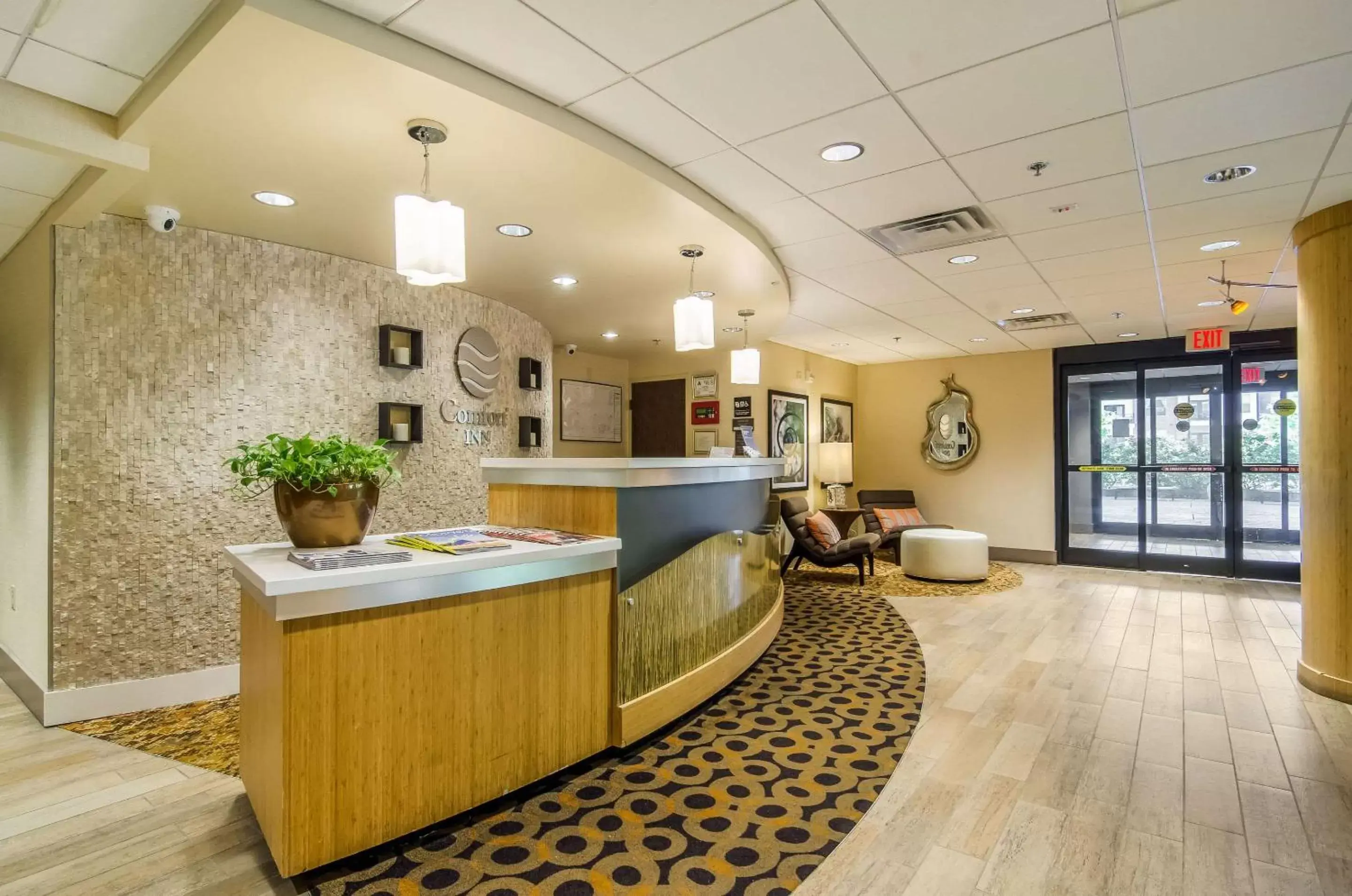 Lobby or reception, Lobby/Reception in Comfort Inn Raleigh Midtown