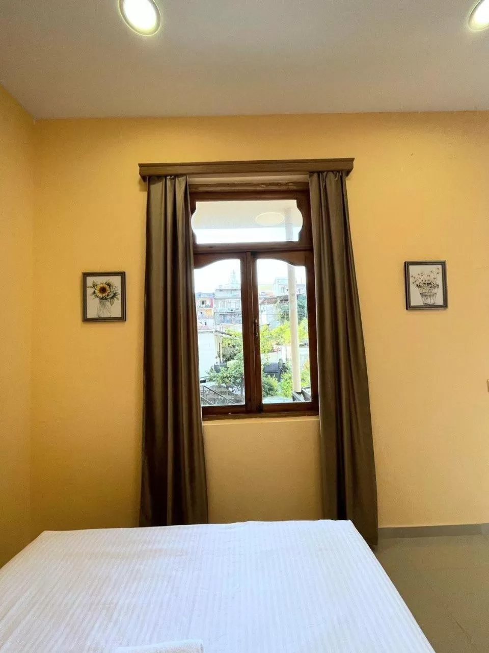 View (from property/room), Bed in OLD ClTY HOTEL BATUMI