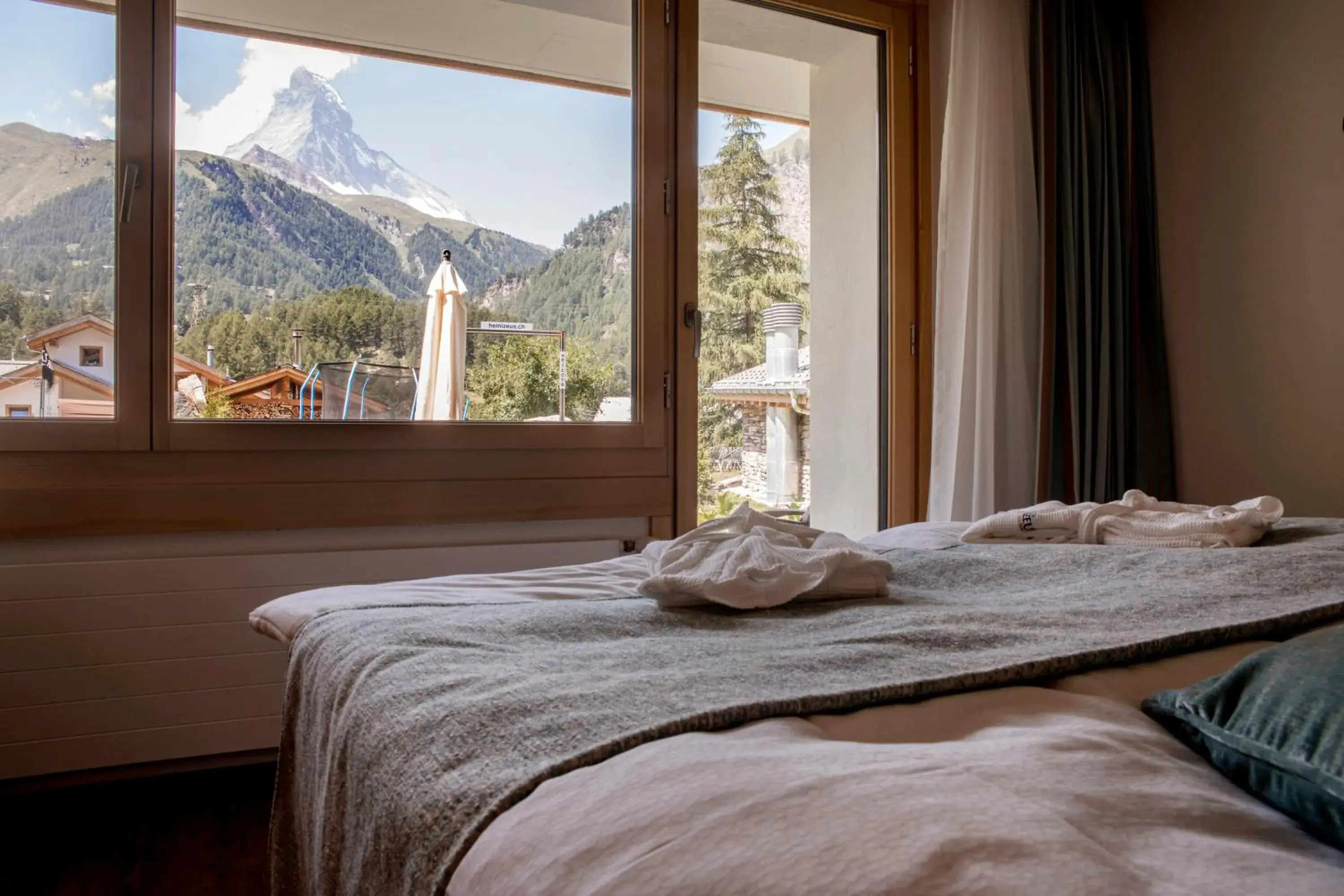 Mountain view, Bed in Hotel Hemizeus & Iremia Spa