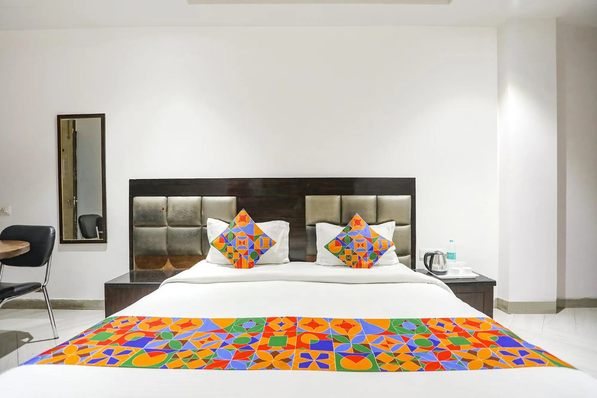 Bed in FabExpress Lotus Palace