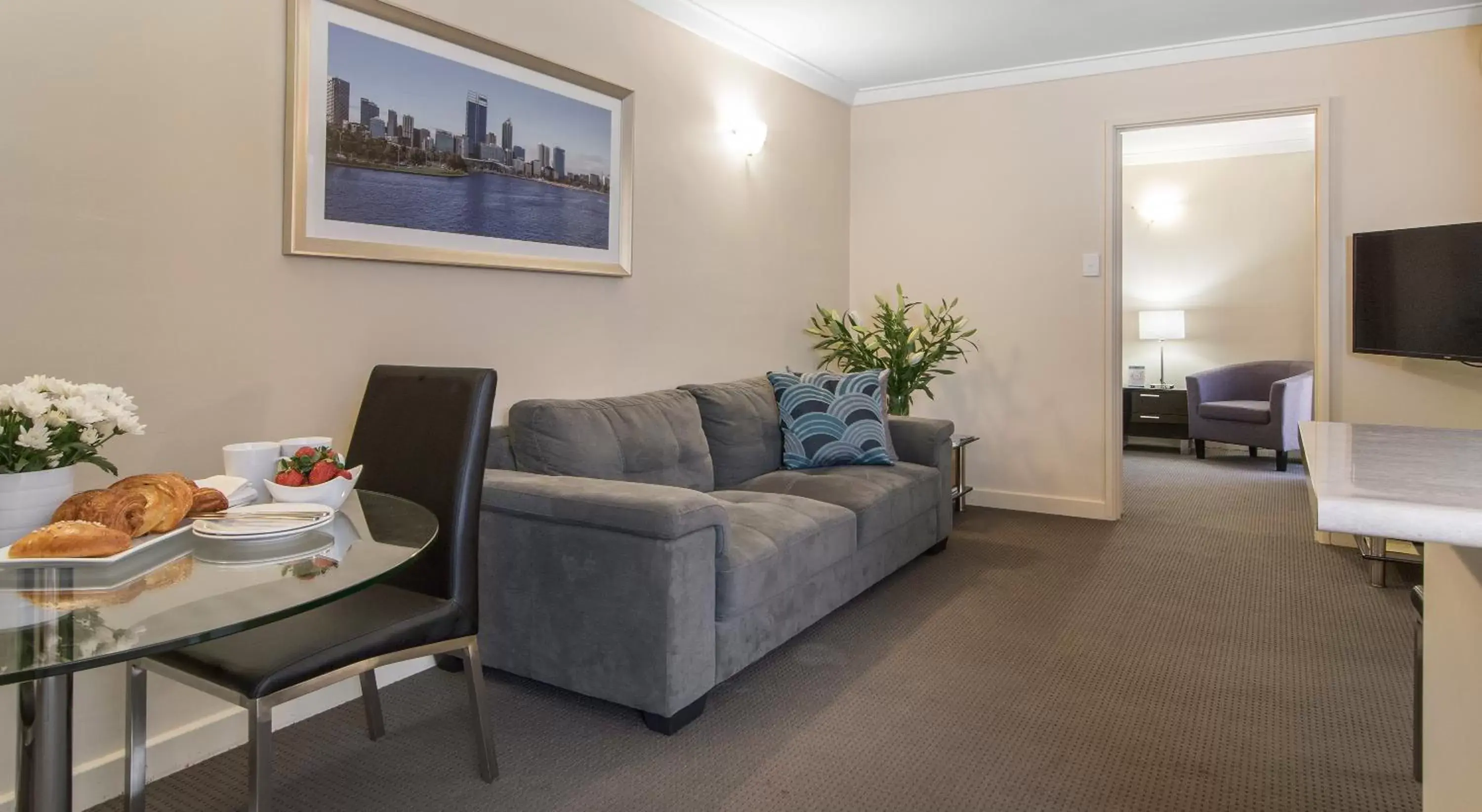 Living room, Seating Area in The Peninsula Riverside Serviced Apartments