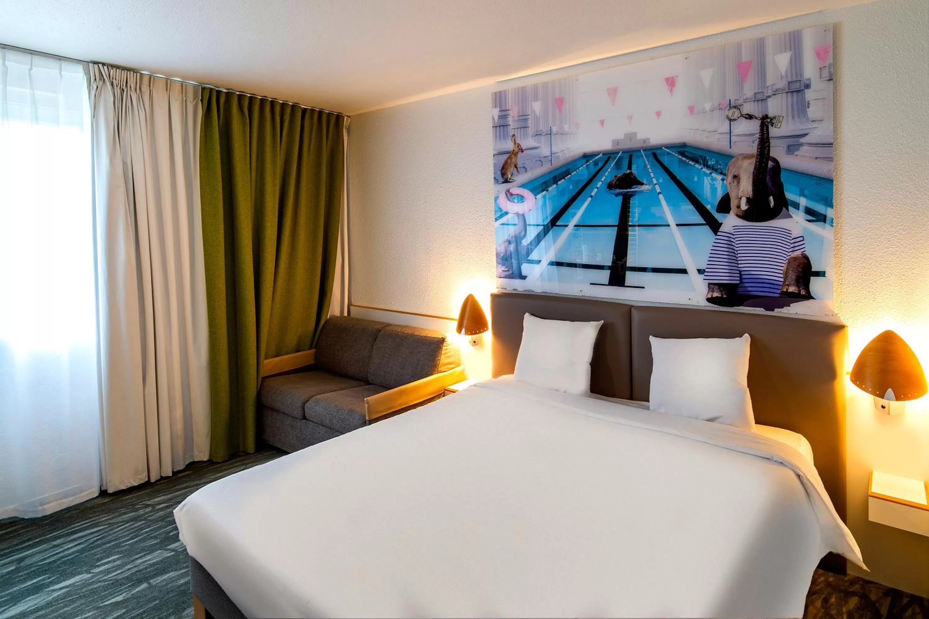 Bed in Novotel Metz Amnéville