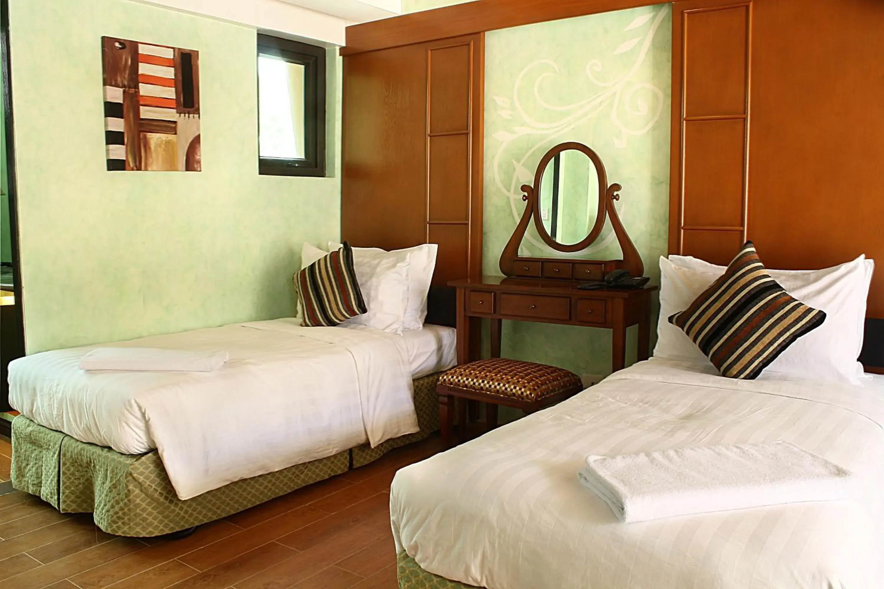 Bed in Lee Boutique Hotel Tagaytay