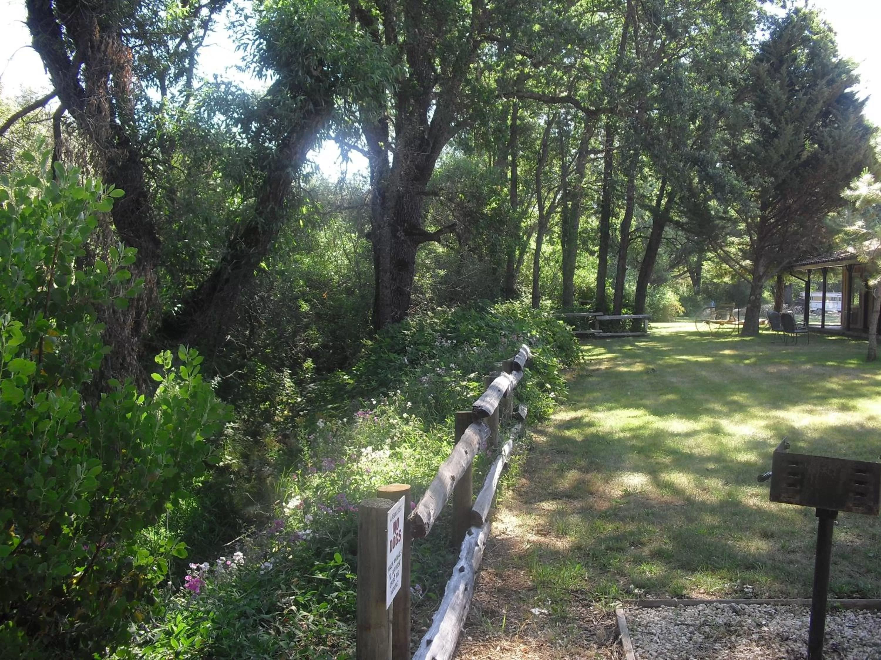 Garden in Creekside Lodge