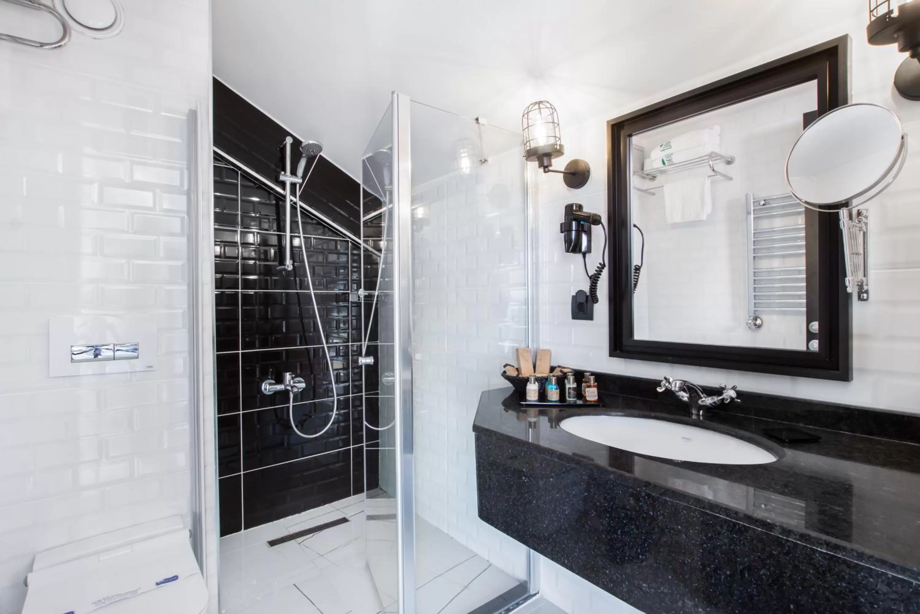 Bathroom in Hotel Poem