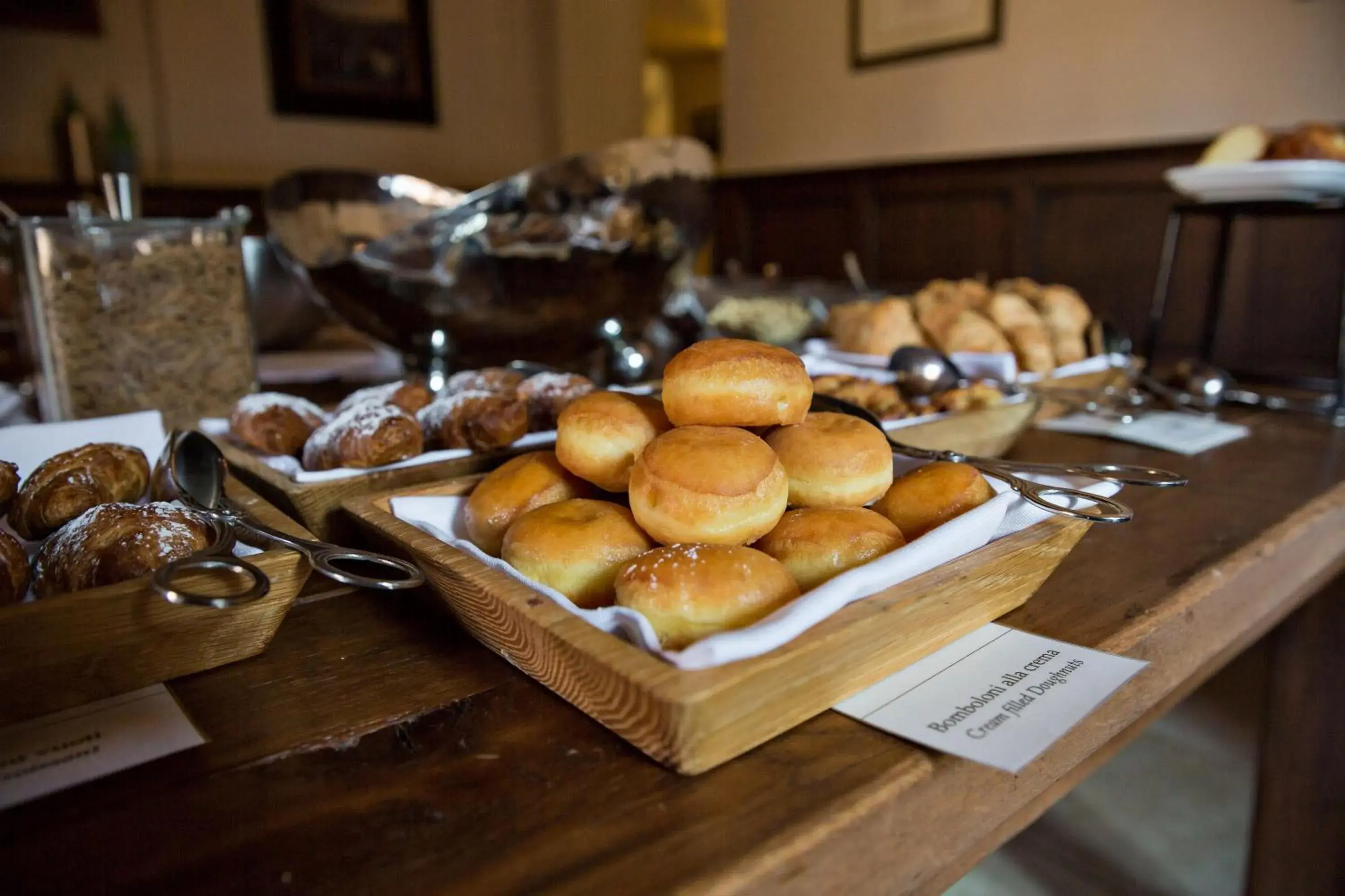 Breakfast in Castel Monastero - The Leading Hotels of the World