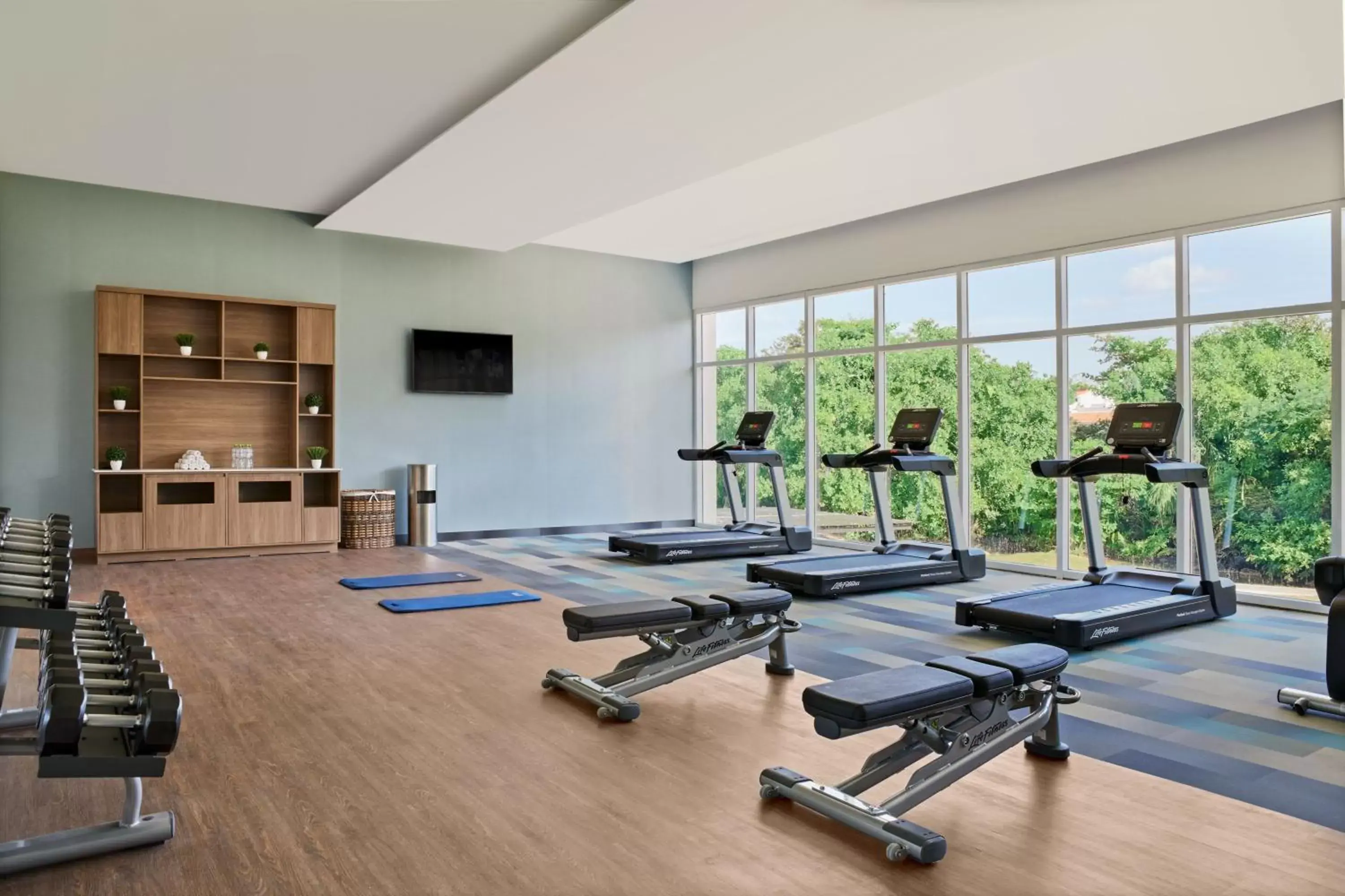 Fitness centre/facilities, Fitness Center/Facilities in Residence Inn by Marriott Playa del Carmen