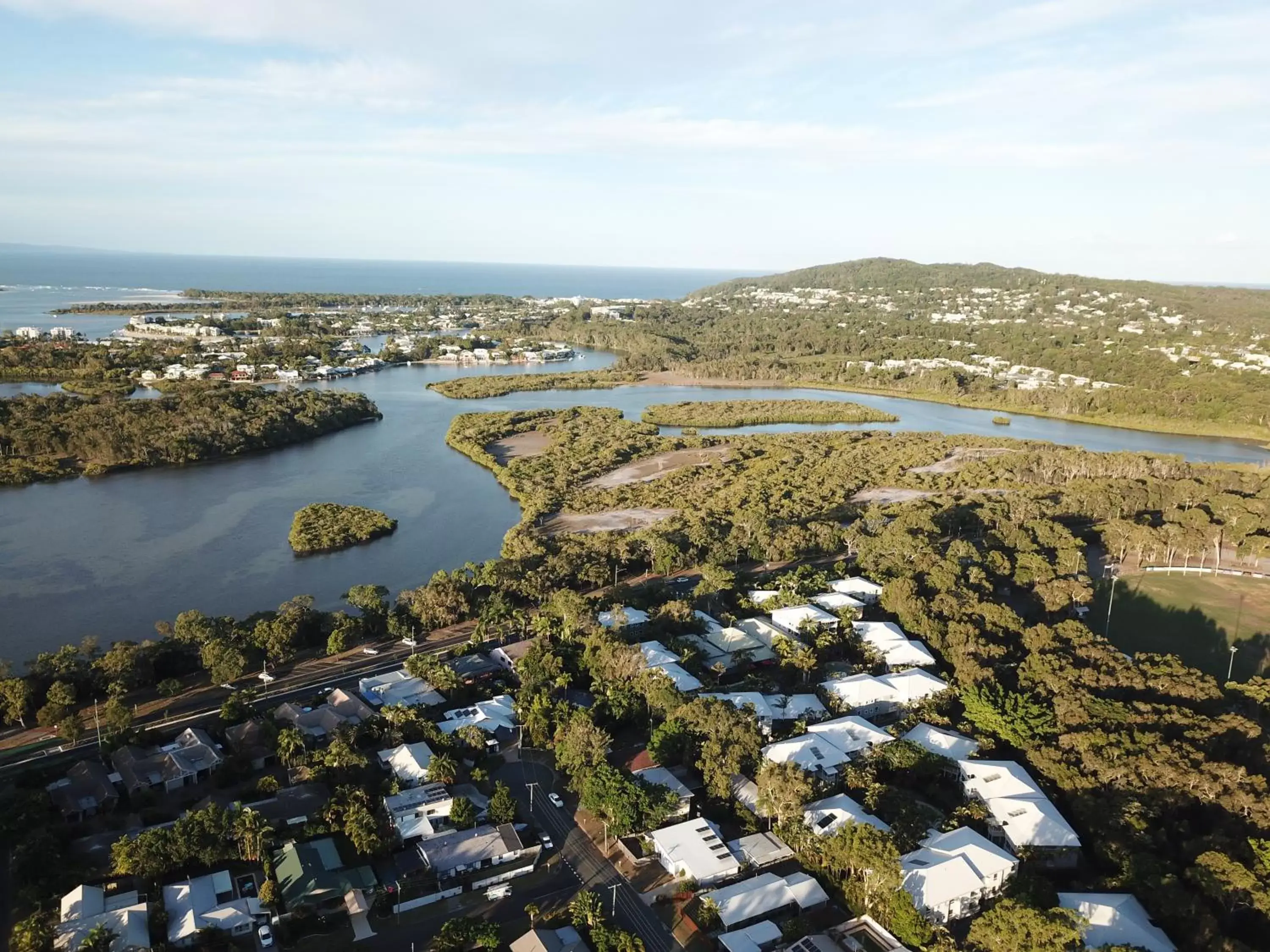 Natural landscape, Bird's-eye View in South Pacific Resort & Spa Noosa