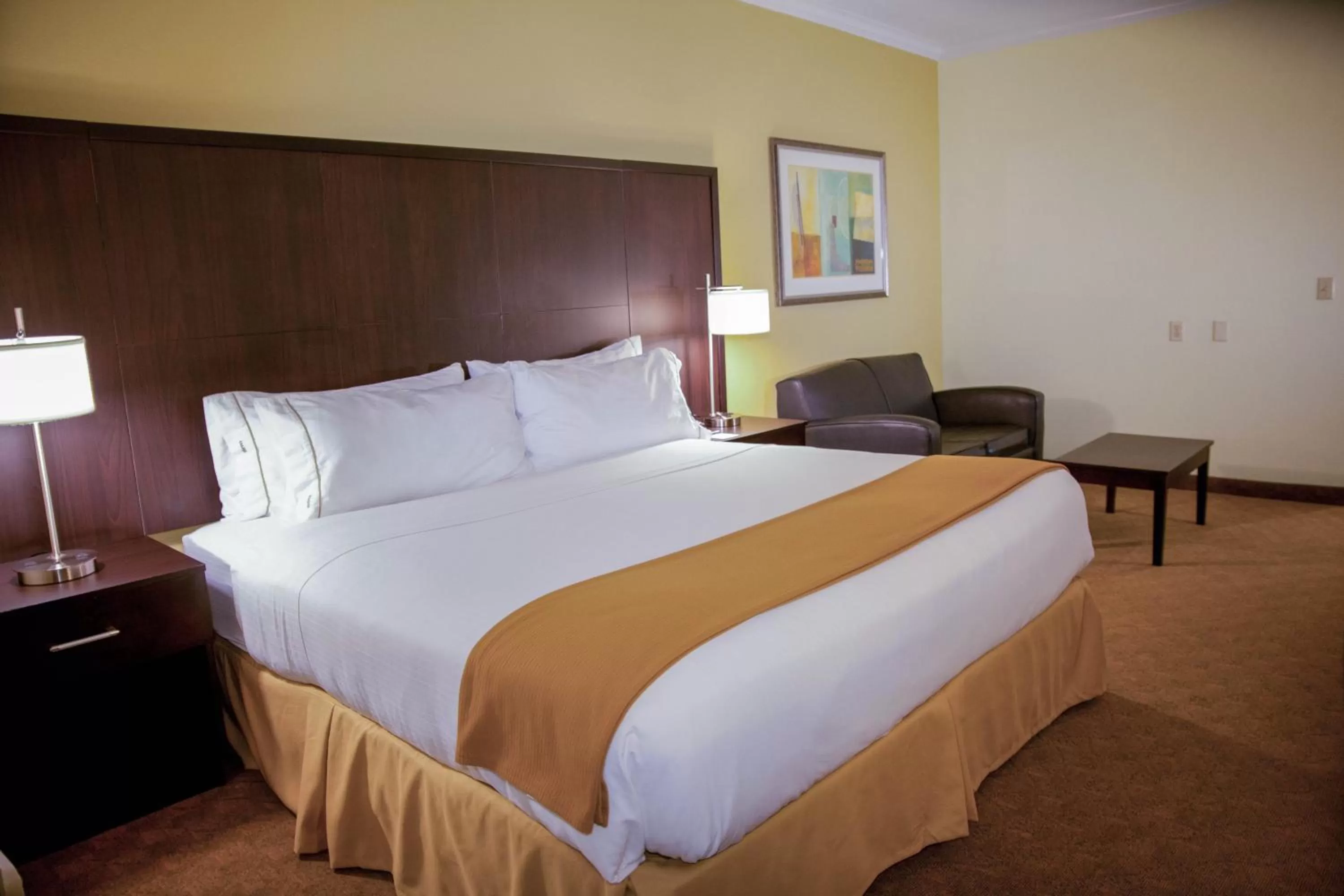 Photo of the whole room, Bed in Holiday Inn Express Hotel & Suites Houston North Intercontinental by IHG