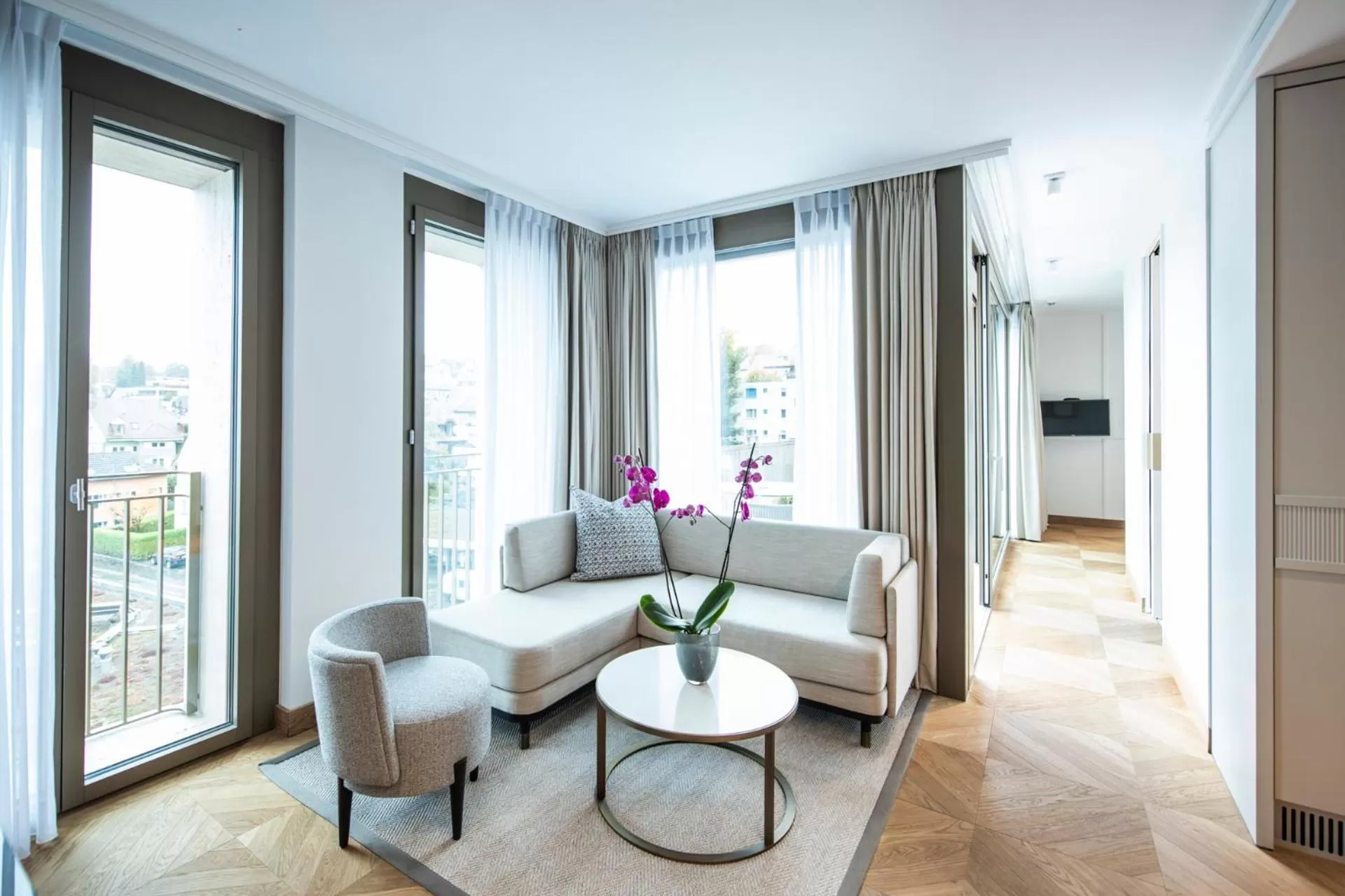 Living room in Alex Lake Zürich