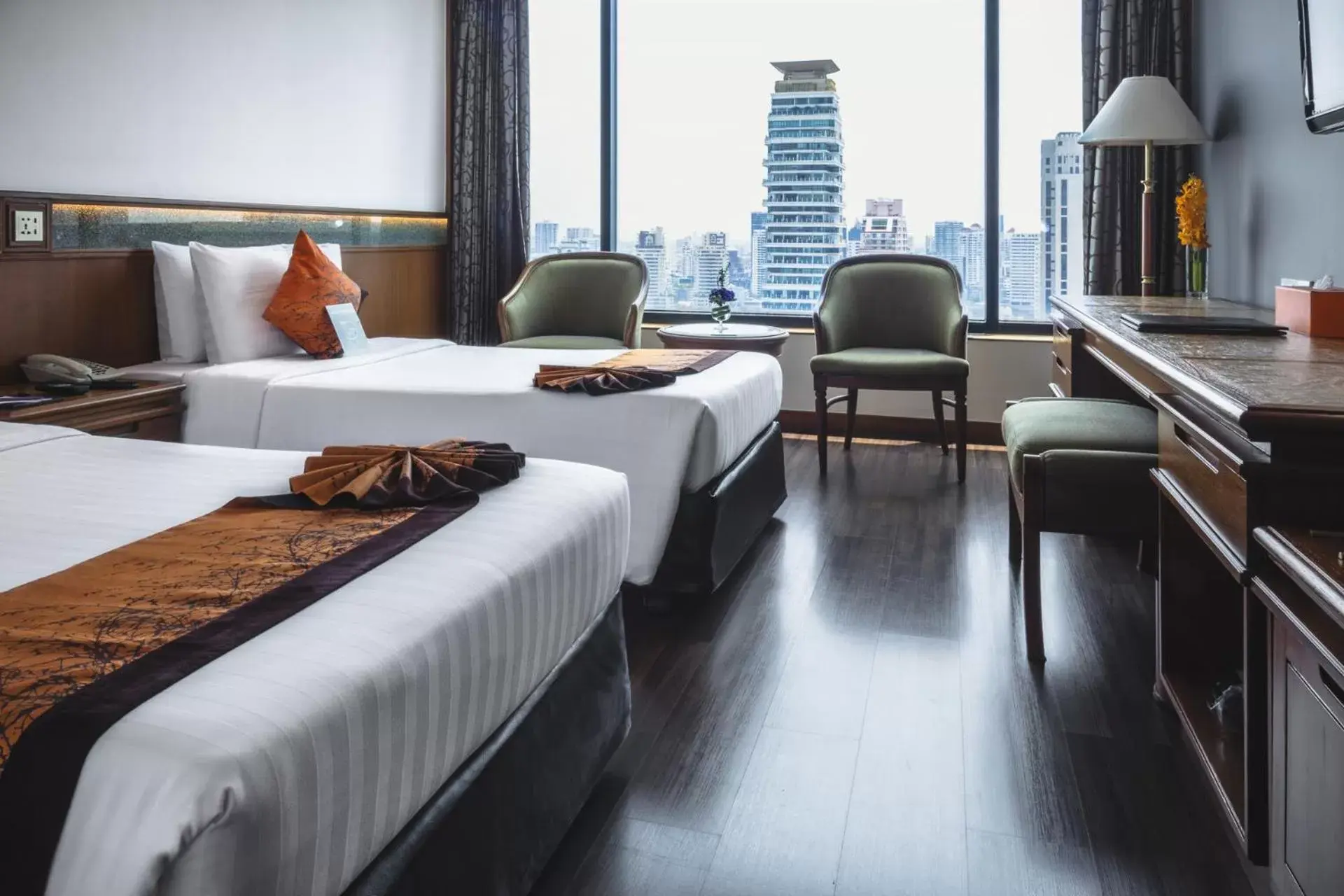Bed in Bangkok Hotel Lotus Sukhumvit 33 by Compass Hospitality