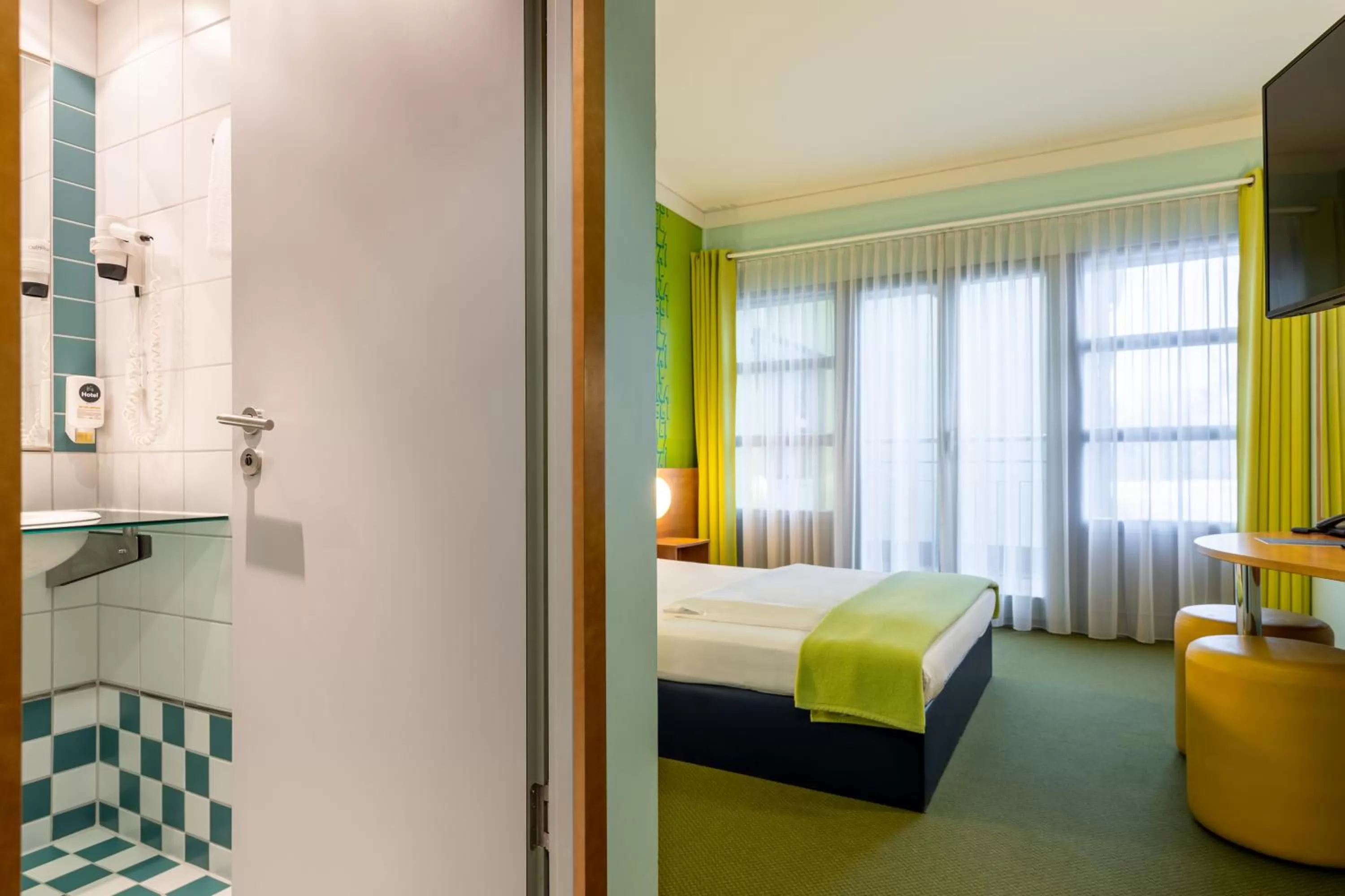 Bed in Hotel Fränkische Schweiz-Pegnitz