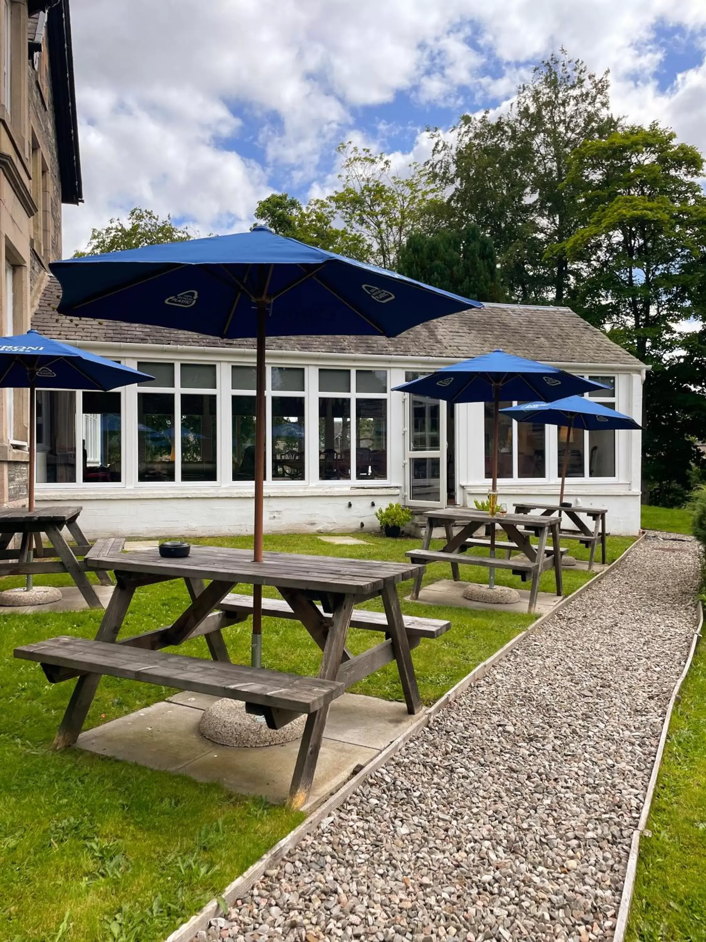 Garden, Property Building in The Speyside Hotel and Restaurant