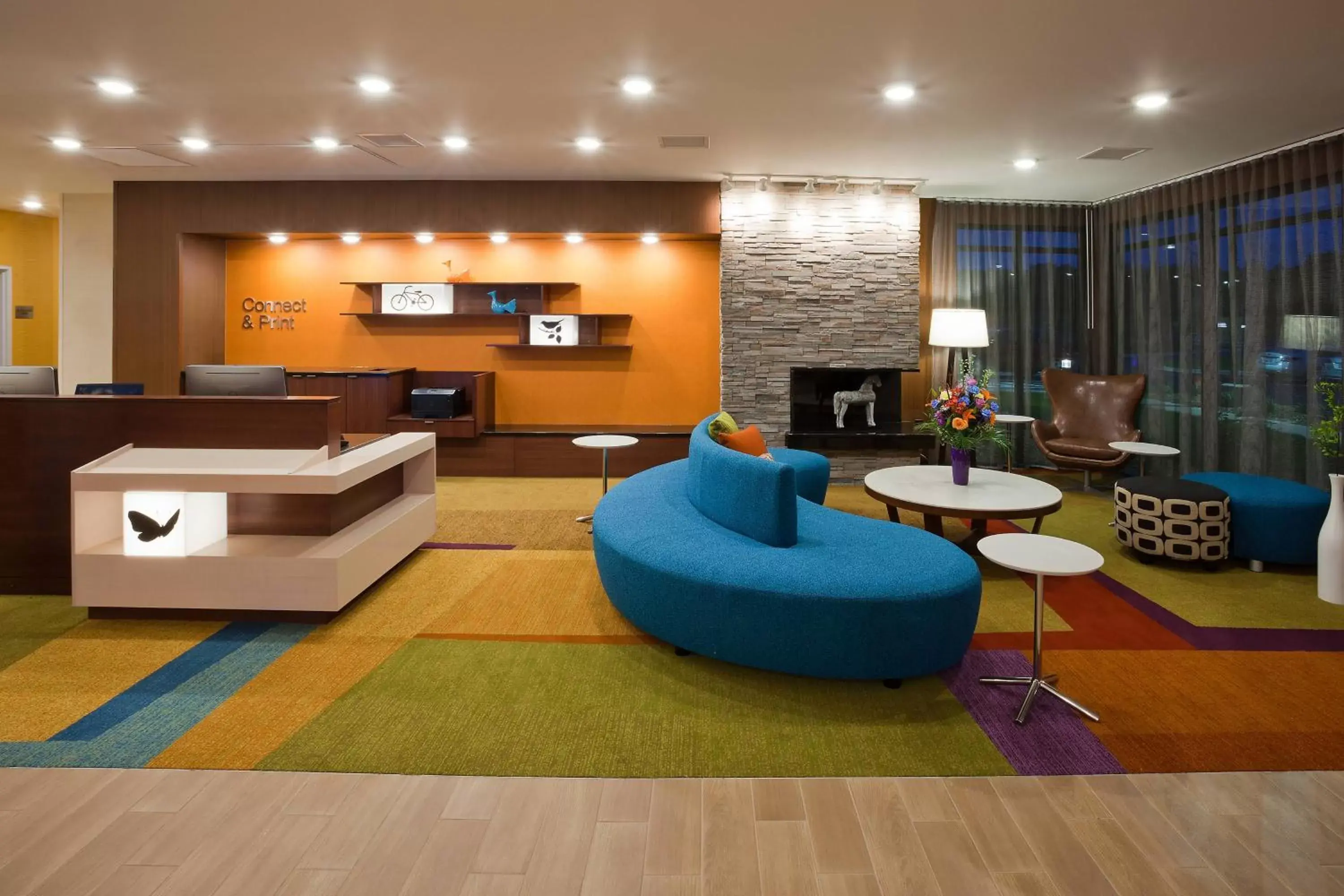 Lobby or reception, Lobby/Reception in Fairfield Inn & Suites by Marriott St. Paul Northeast