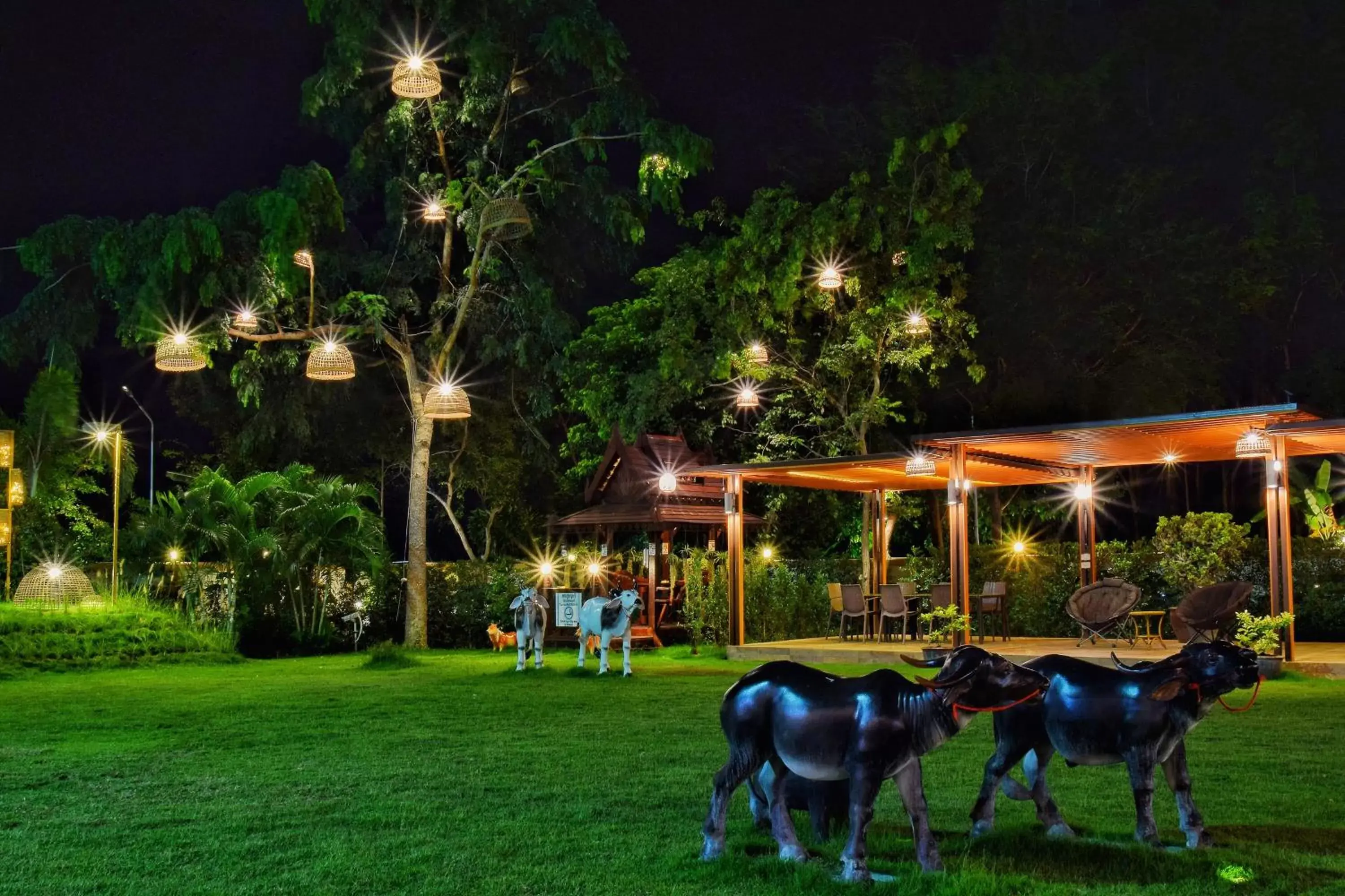 Garden in Phanomrungpuri Hotel Buriram