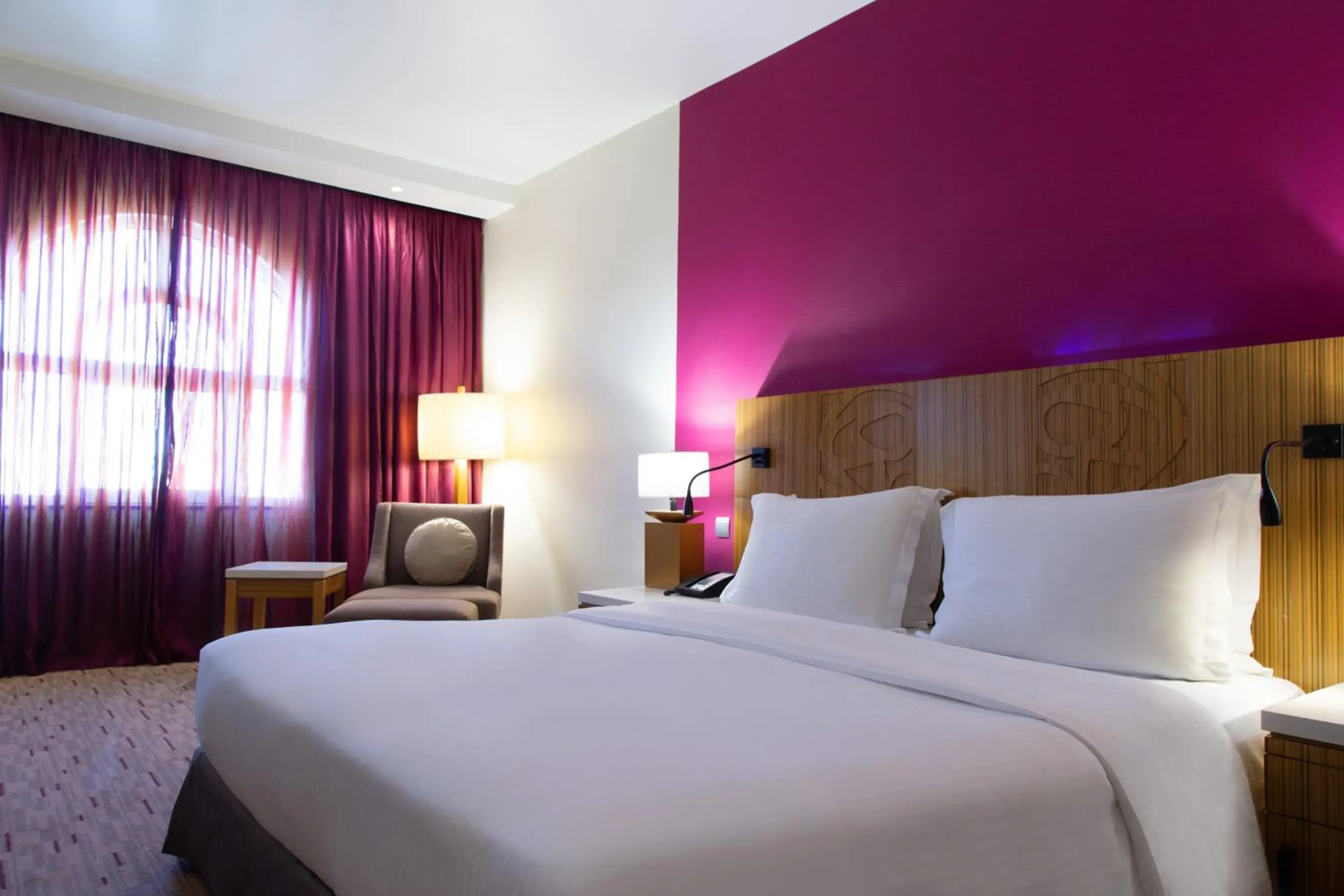 Bed in Radisson Blu Hotel, Muscat