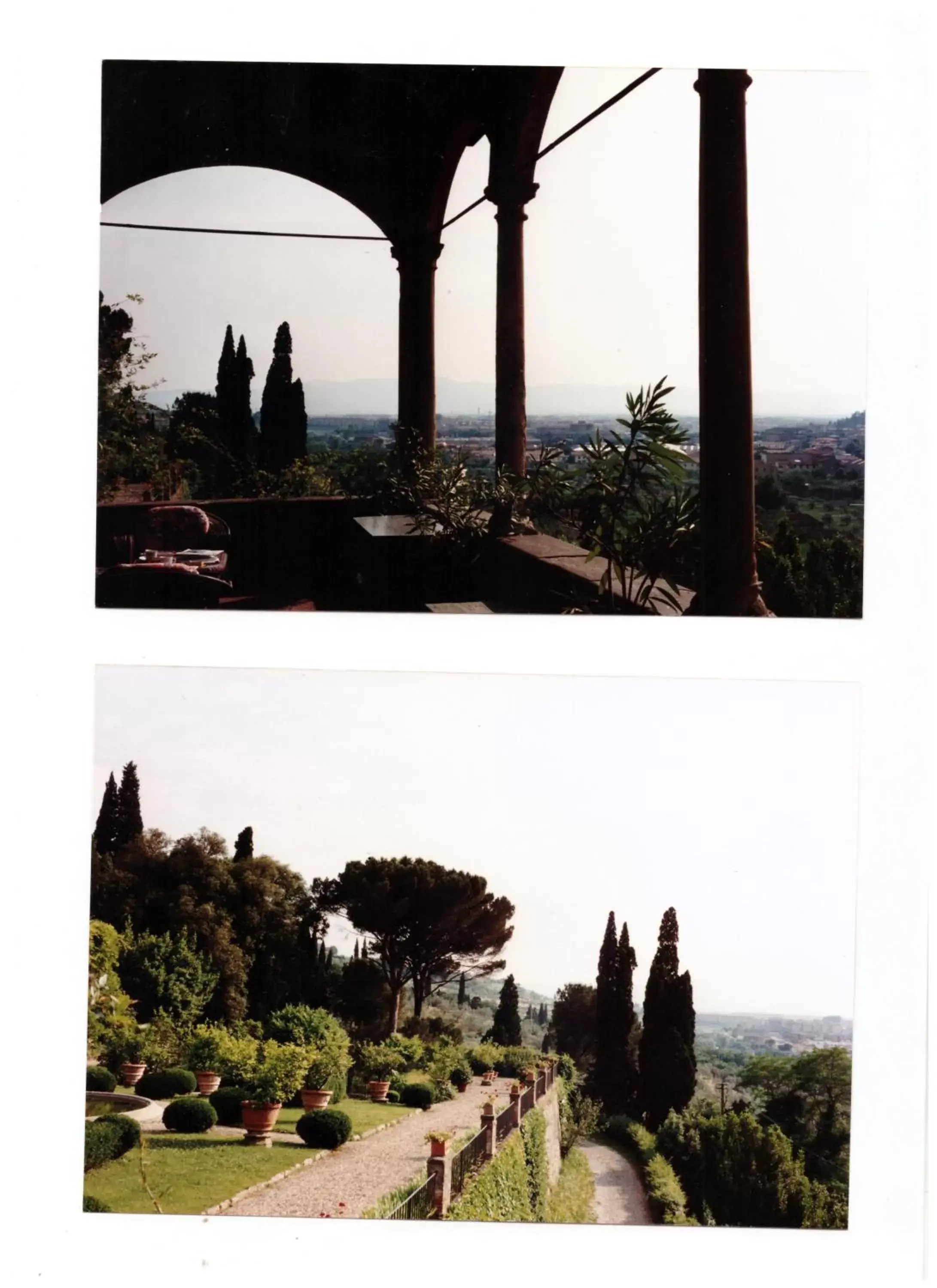 Balcony/Terrace in Villa Rucellai