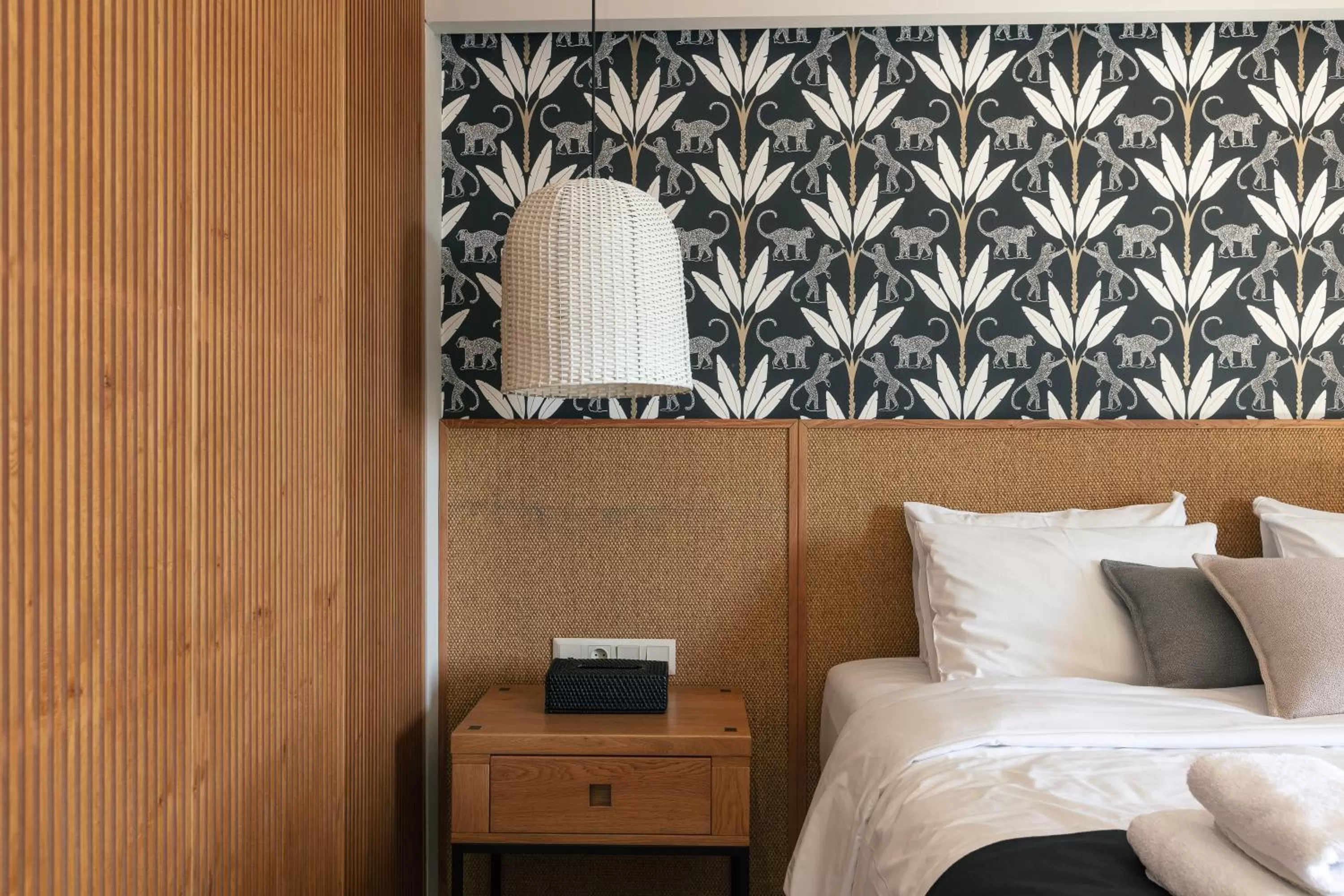 Decorative detail, Bed in Chapter 02 Gallery Suites - ex GD Gallery Suites