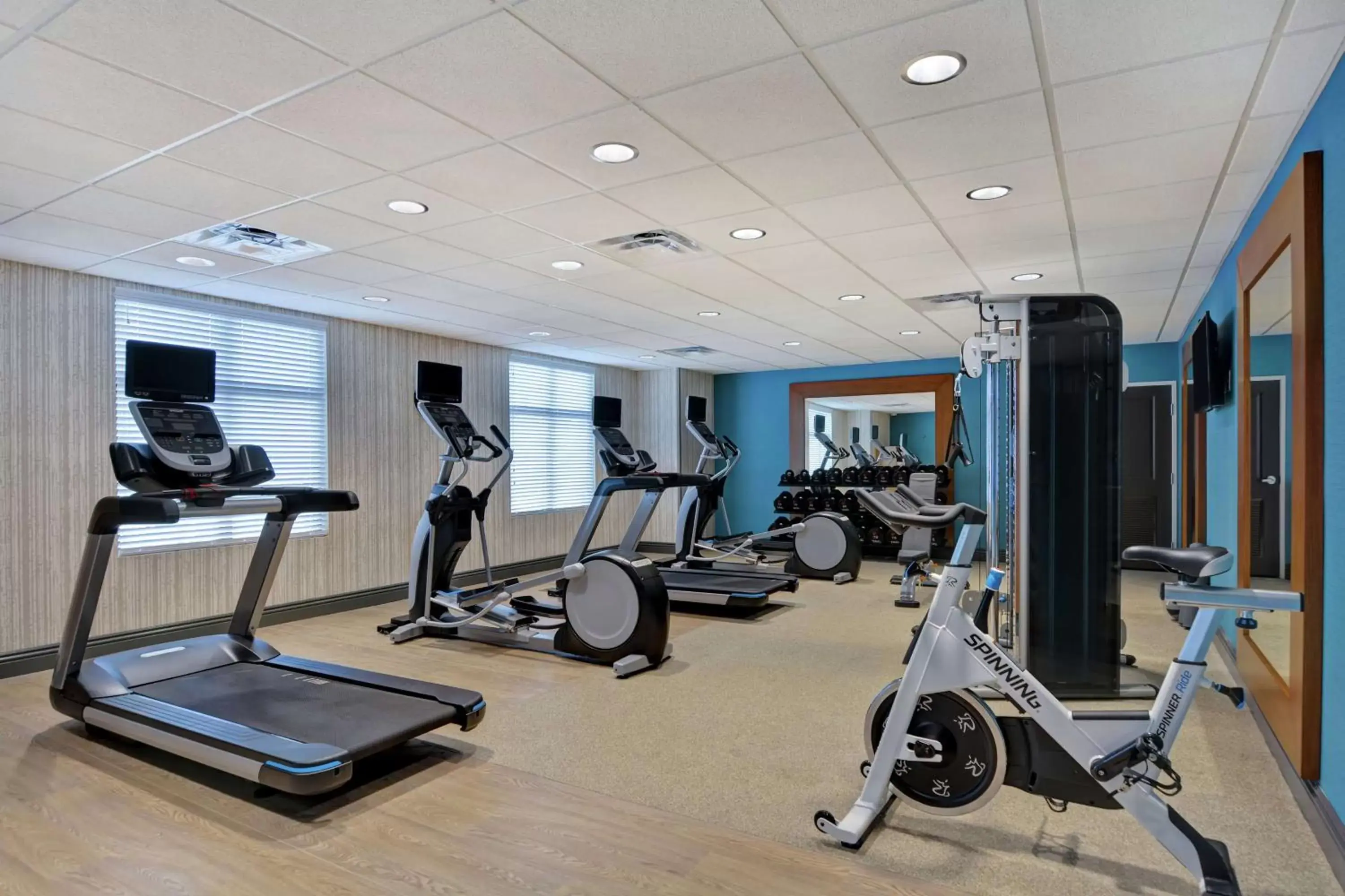 Fitness centre/facilities, Fitness Center/Facilities in Homewood Suites By Hilton Savannah Airport