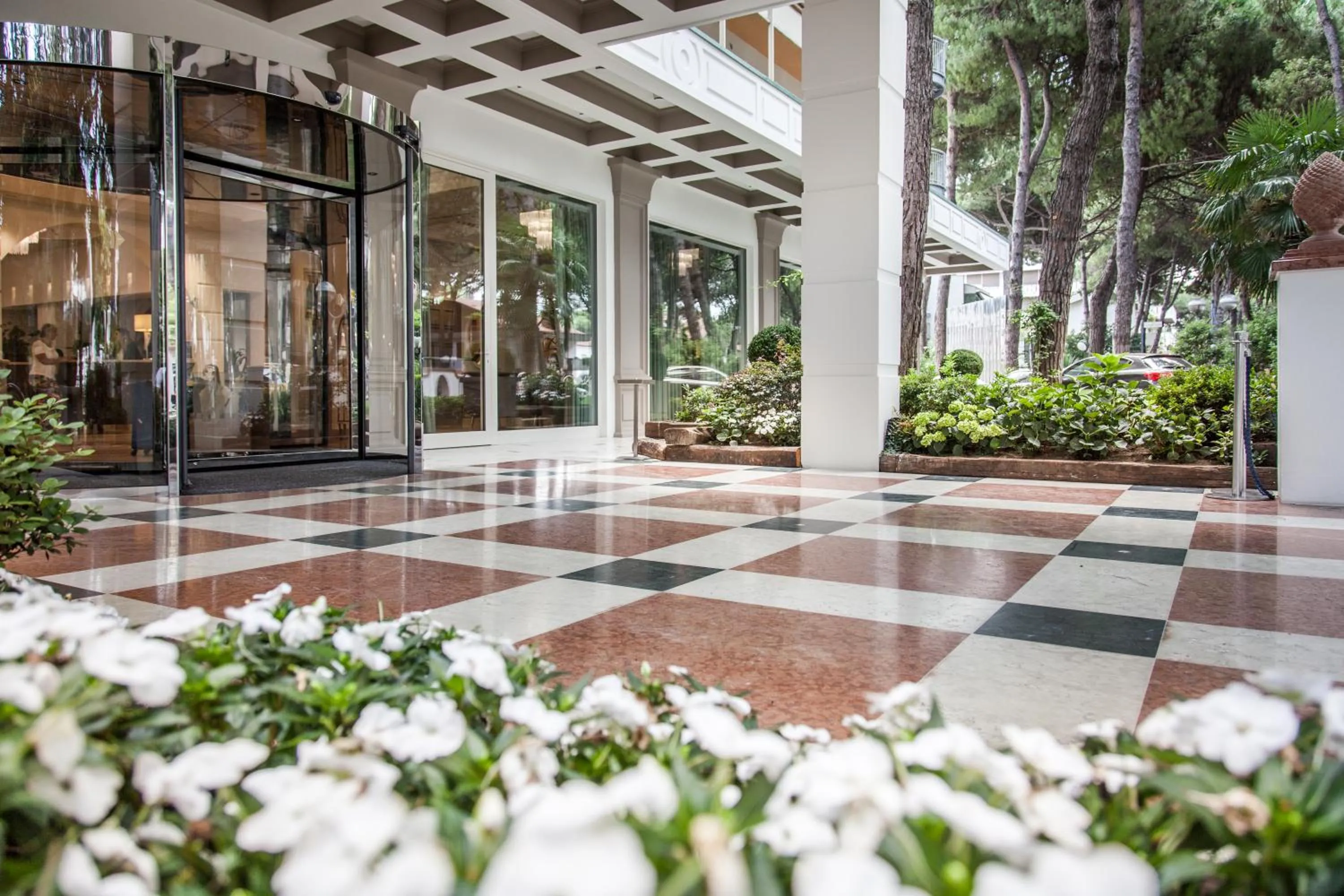 Facade/entrance in Hotel Aurelia