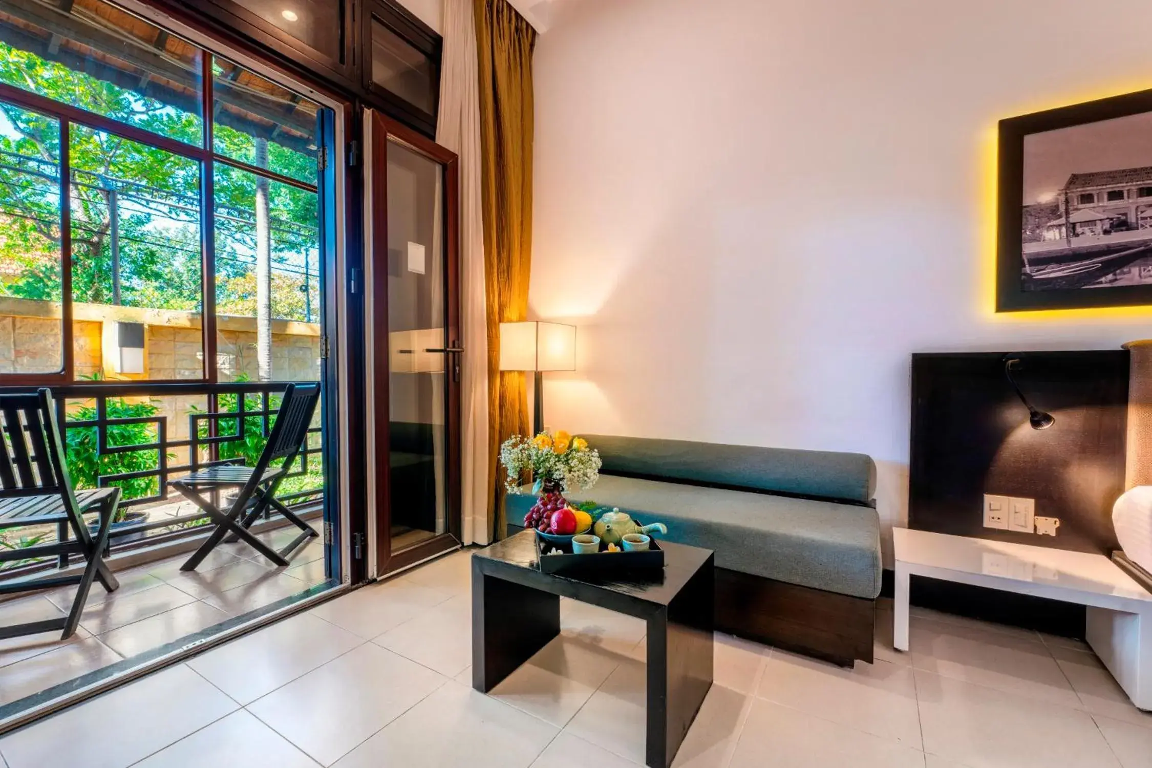 View (from property/room), Seating Area in HOI AN HISTORIC HOTEL