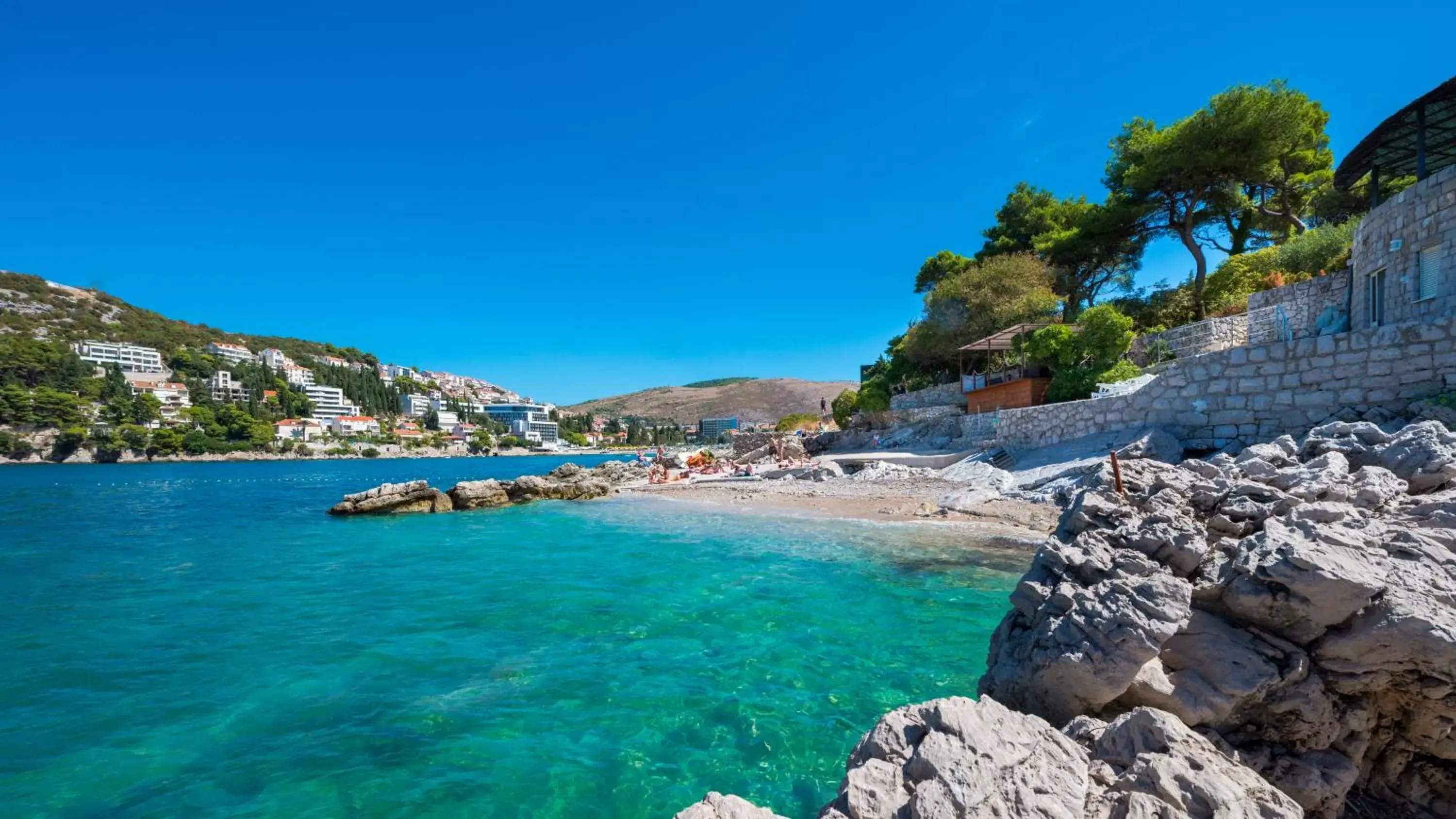 Beach in Hotel Splendid