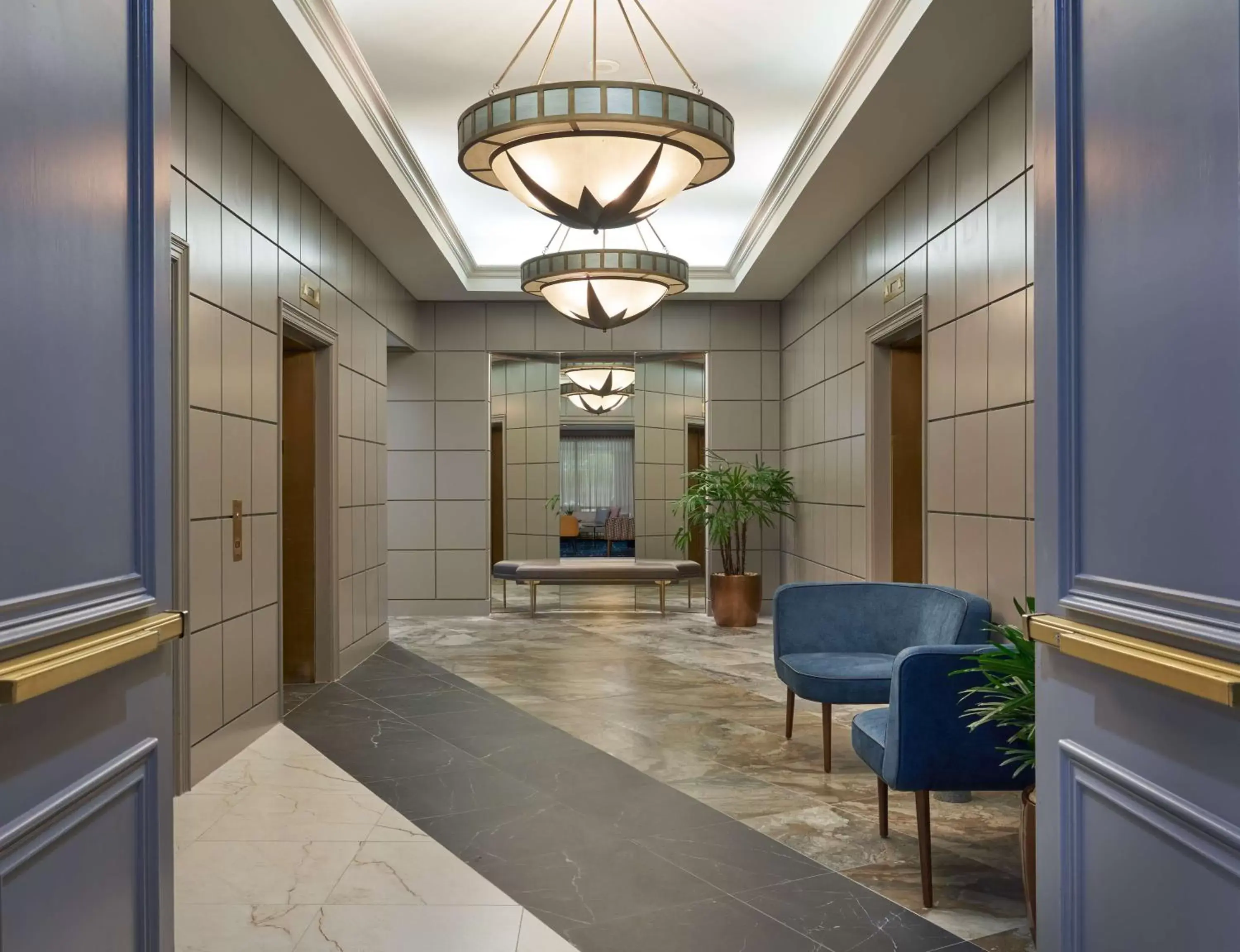 Lobby or reception, Lobby/Reception in The Chifley Houston, Tapestry Collection by Hilton